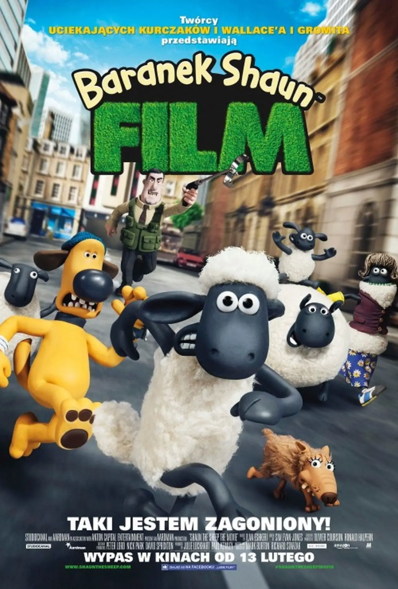 Plakat filmowy "Baranek Shaun. Film"
