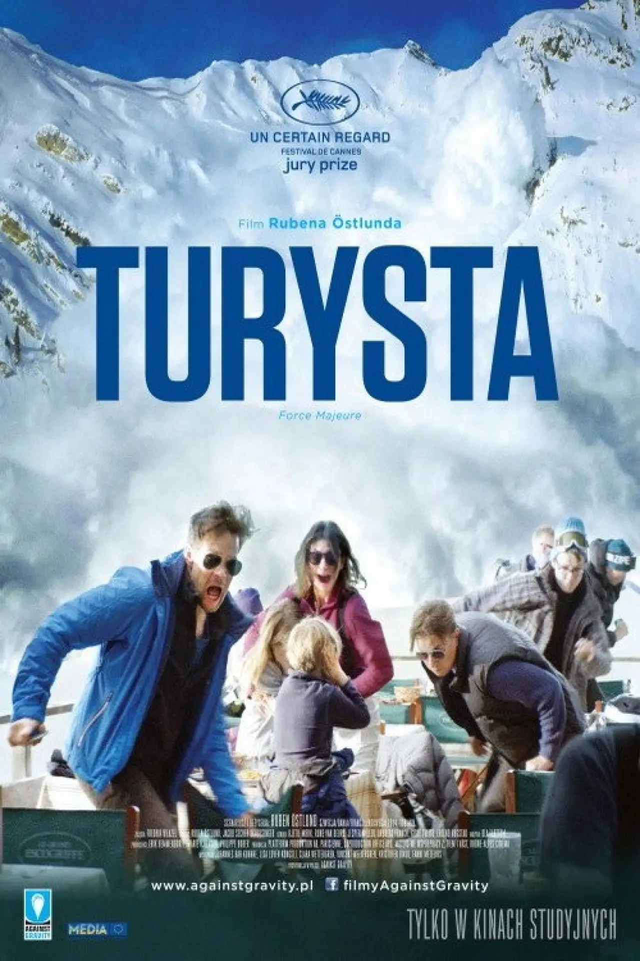 Plakat filmowy "Turysta"