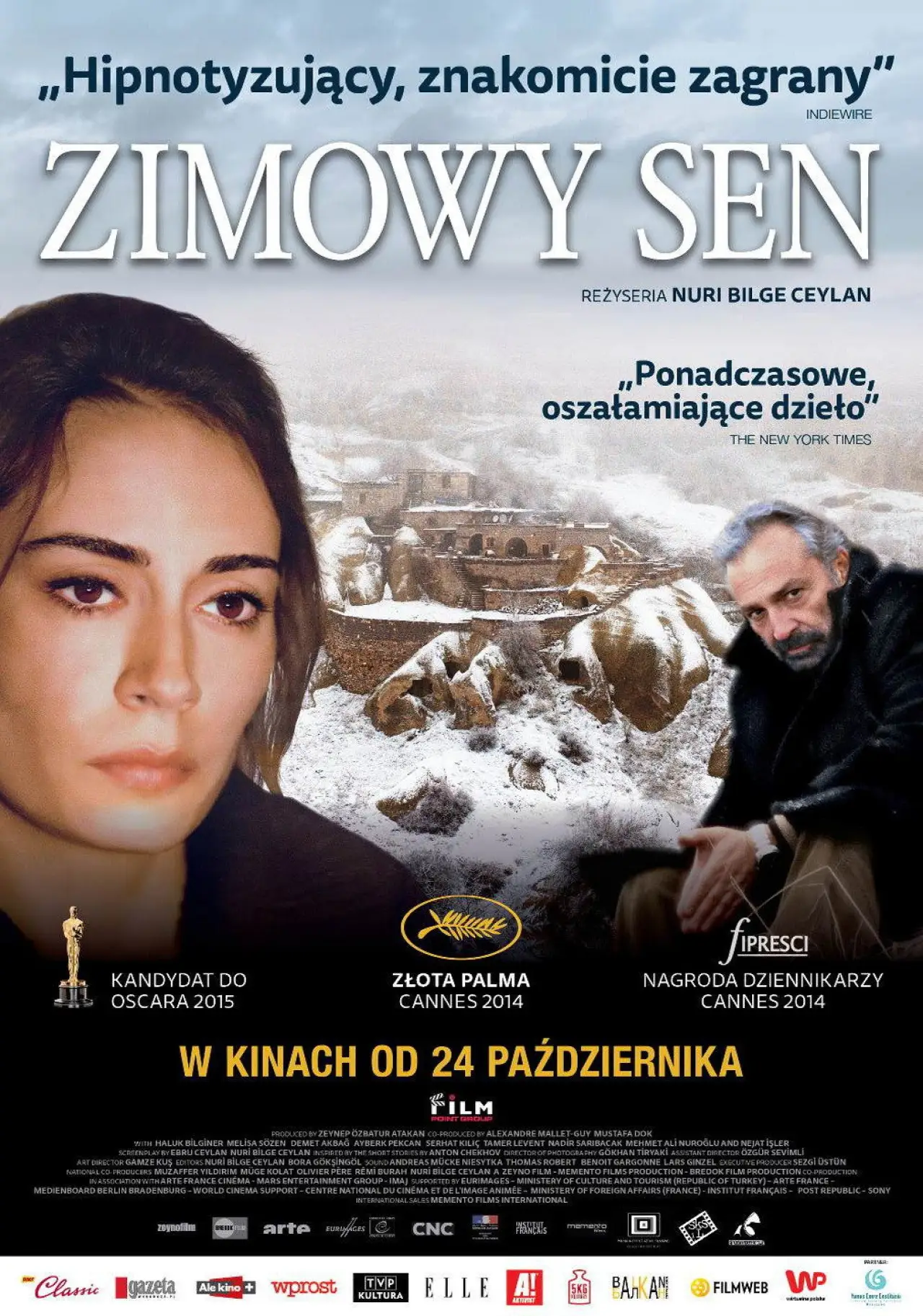 Plakat filmowy "Zimowy sen"