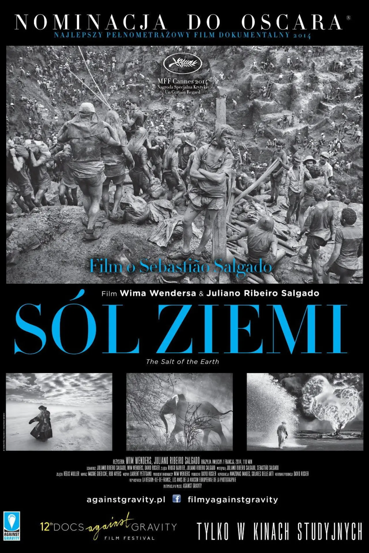 Plakat filmowy "Sól ziemi"