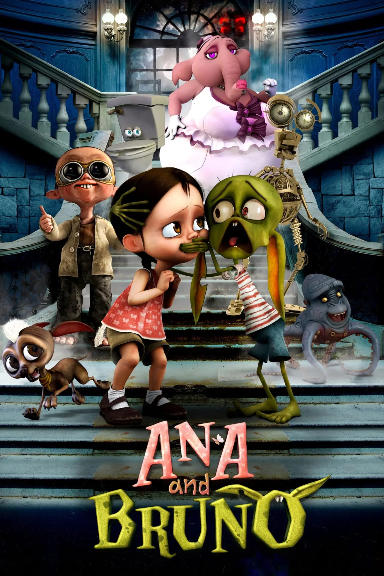 Plakat filmowy "Ana y Bruno"