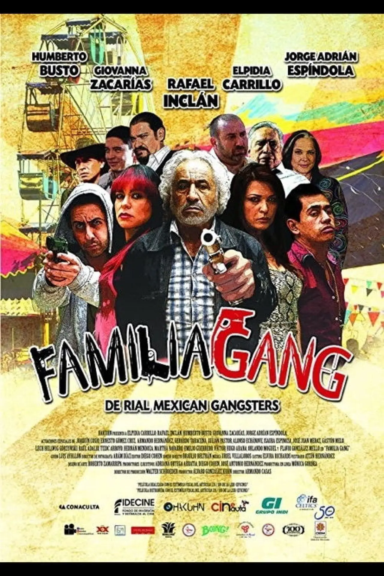 Plakat filmowy "Familia Gang"