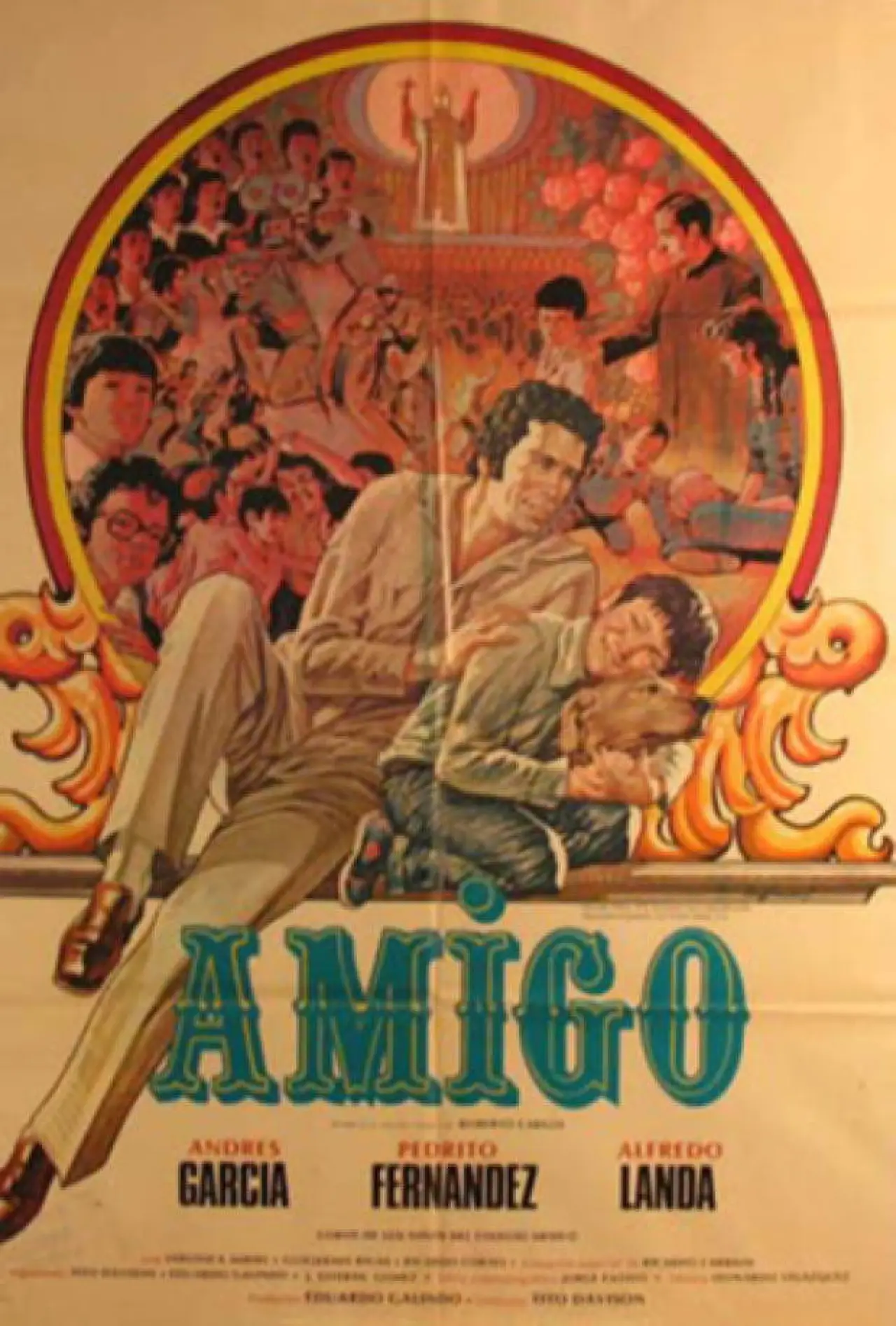 Plakat filmowy "Amigo"