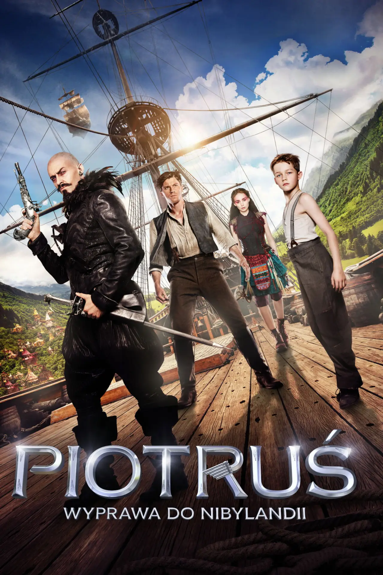 Plakat filmowy "Piotruś. Wyprawa do Nibylandii"