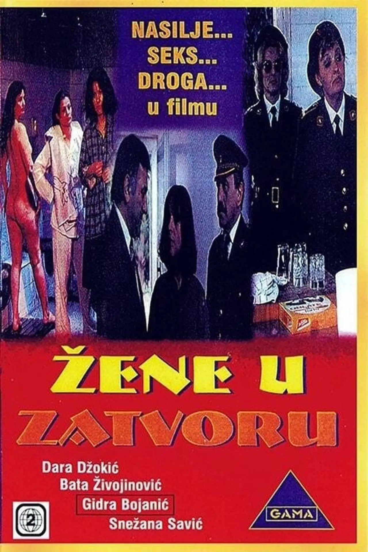Plakat filmowy "U zatvoru"