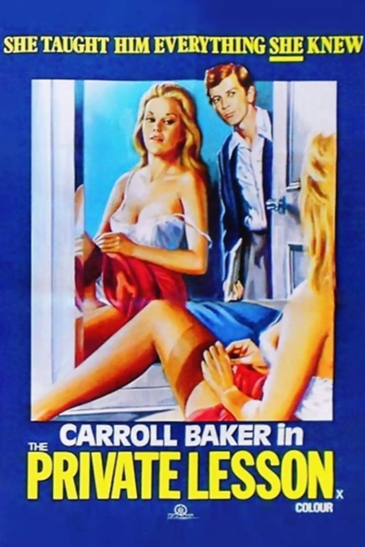 Plakat filmowy "Lezioni private"