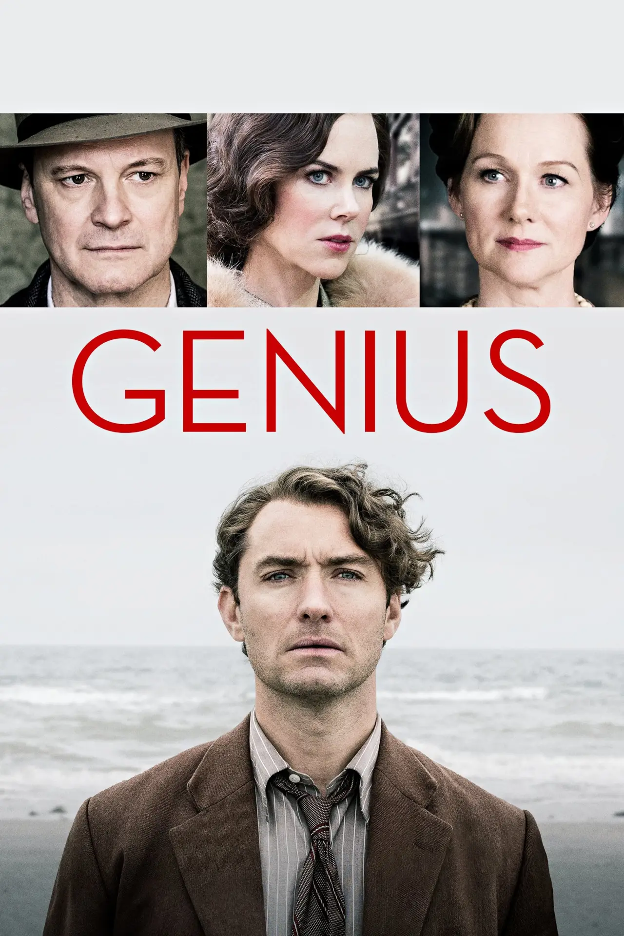 Plakat filmowy "Geniusz"