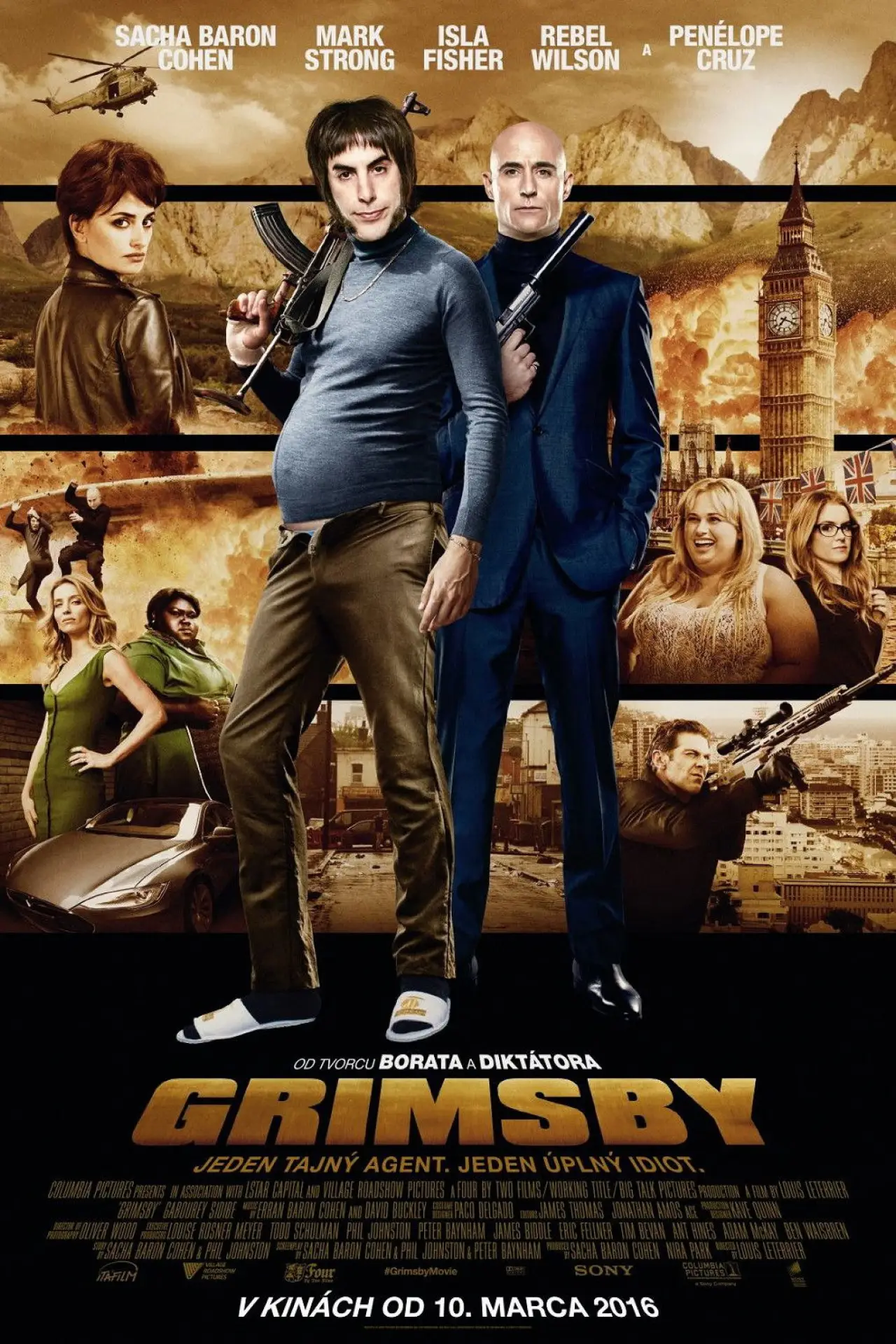 Plakat filmowy "Grimsby"