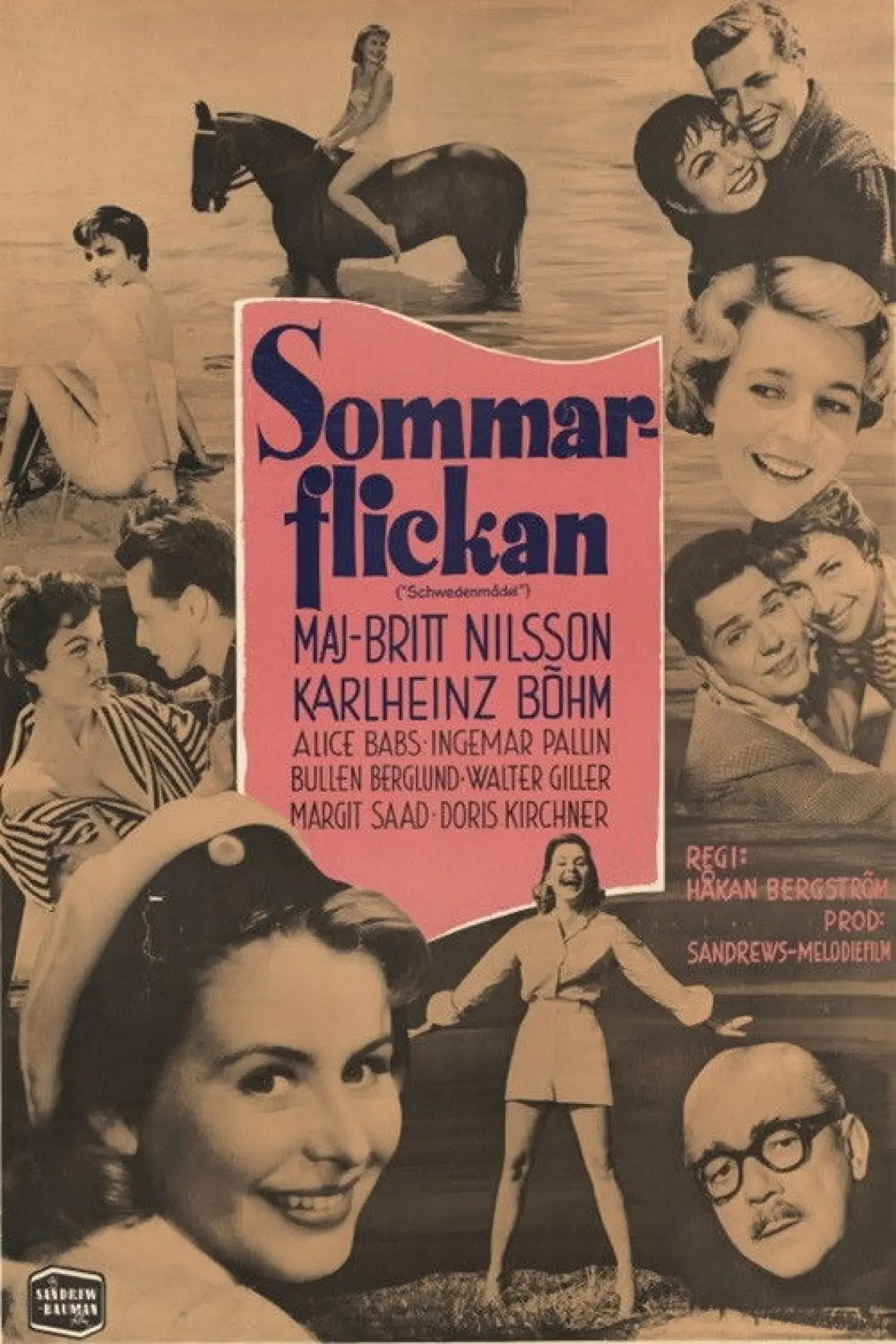 Plakat filmowy "Schwedenmädel"