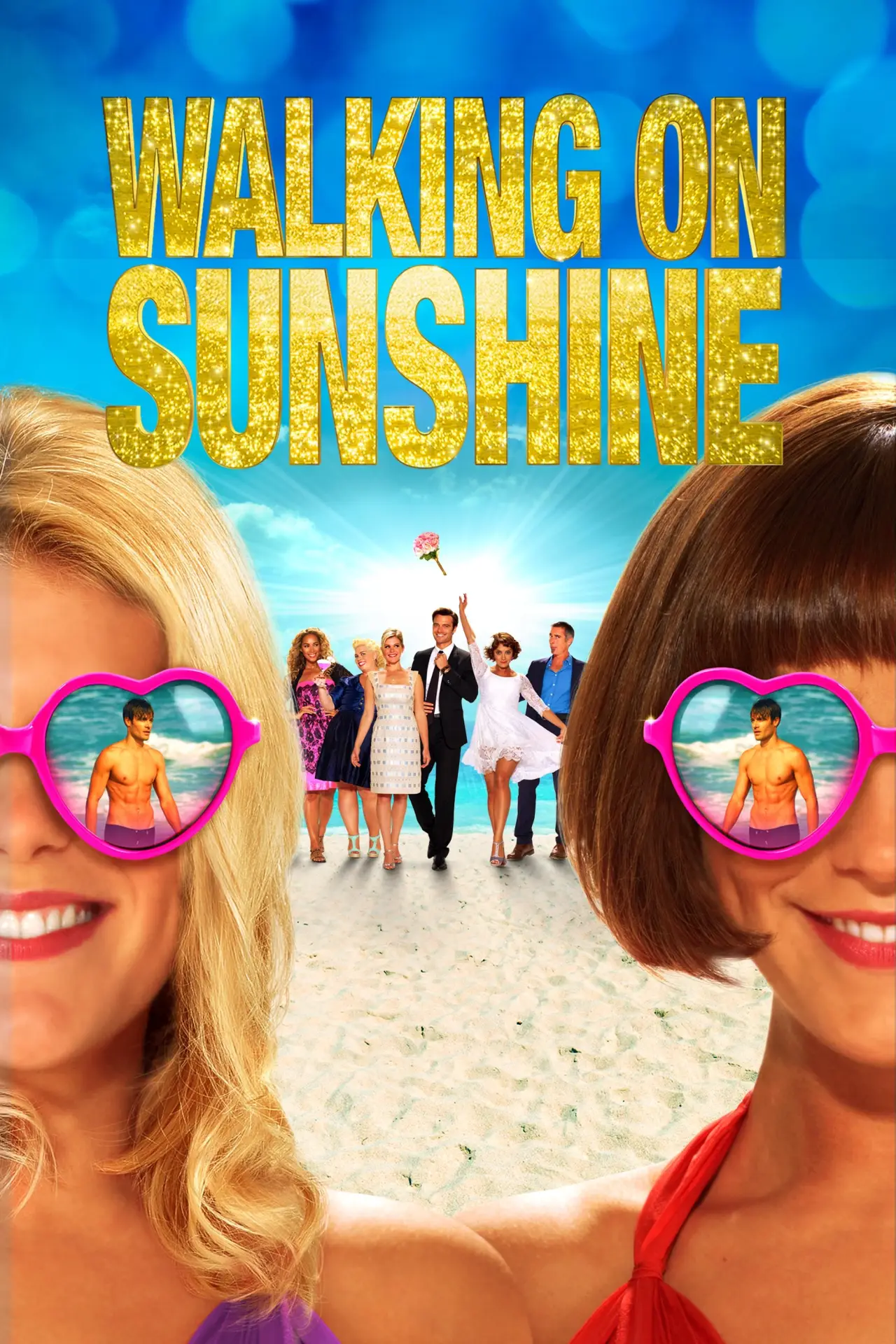 Plakat filmowy "Walking on Sunshine"