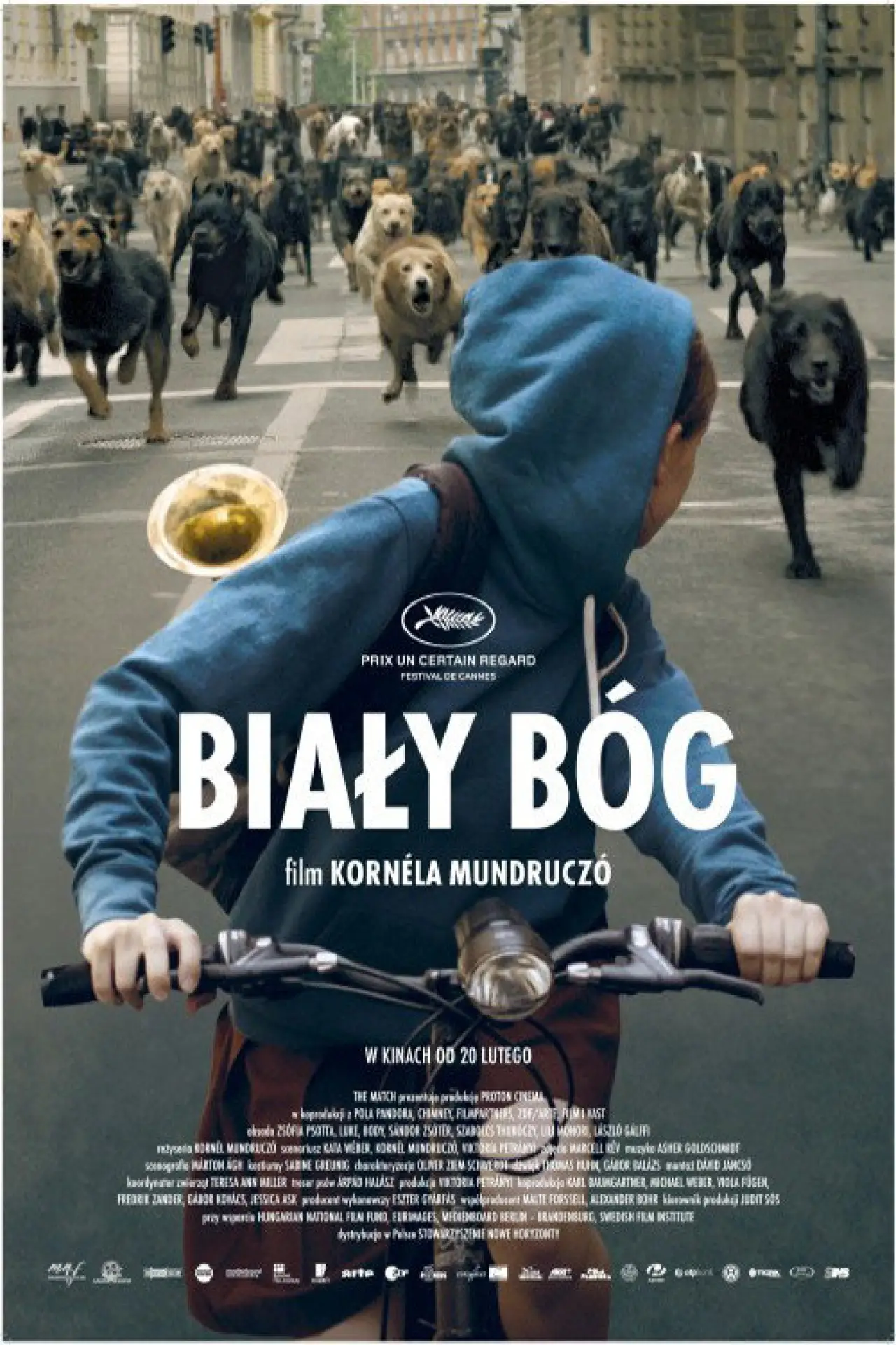 Plakat filmowy "Biały Bóg"