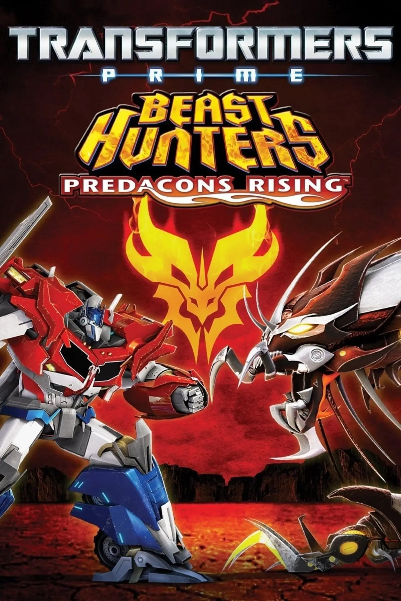 Plakat filmowy "Transformers Prime: Łowcy Bestii Powrót Predakonów"