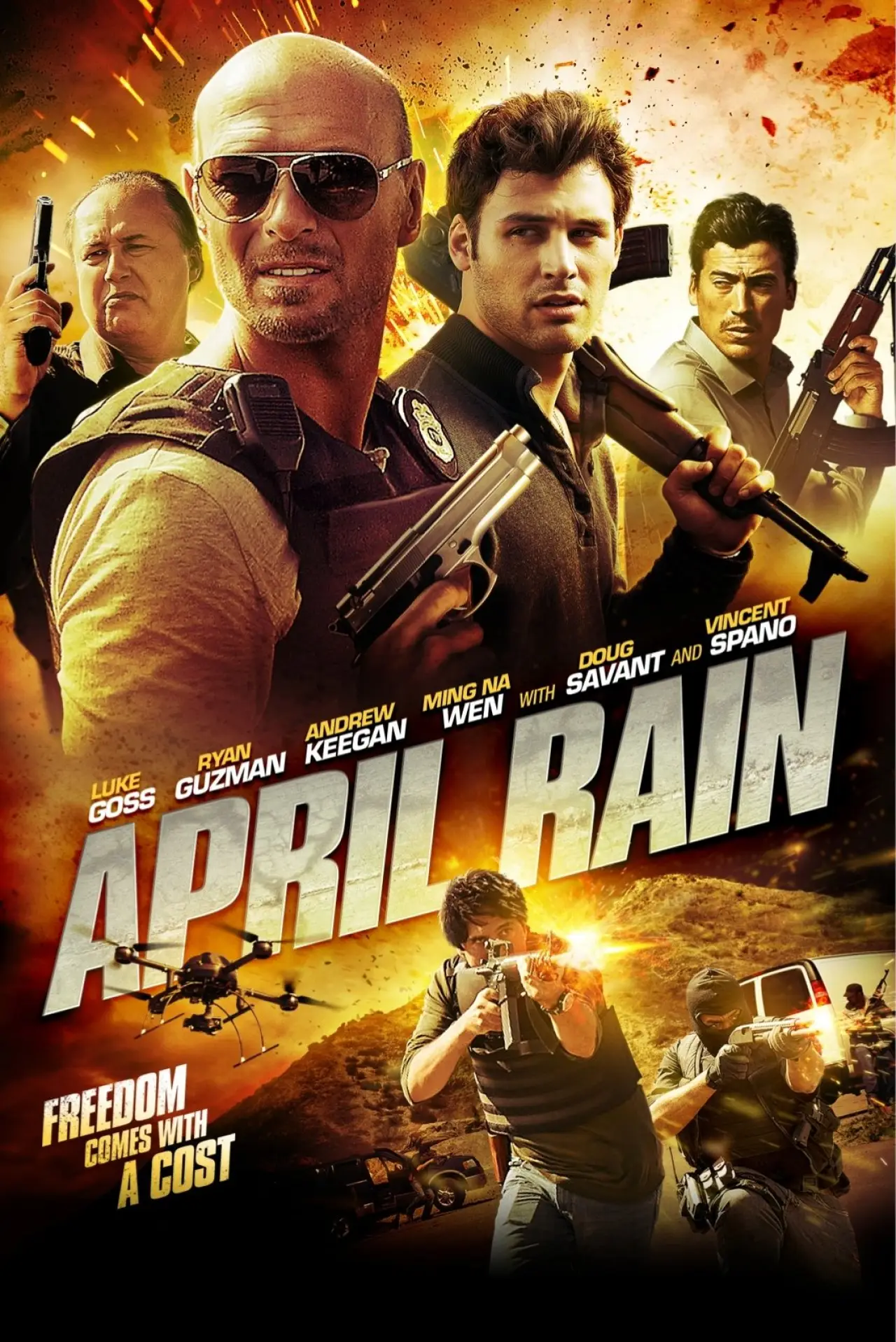 Plakat filmowy "April Rain"