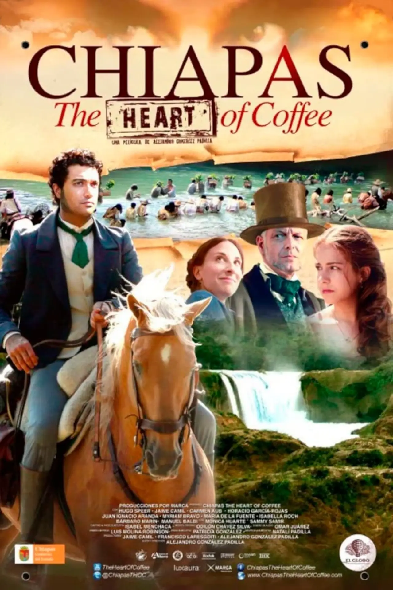 Plakat filmowy "Chiapas, El Corazón del Café"