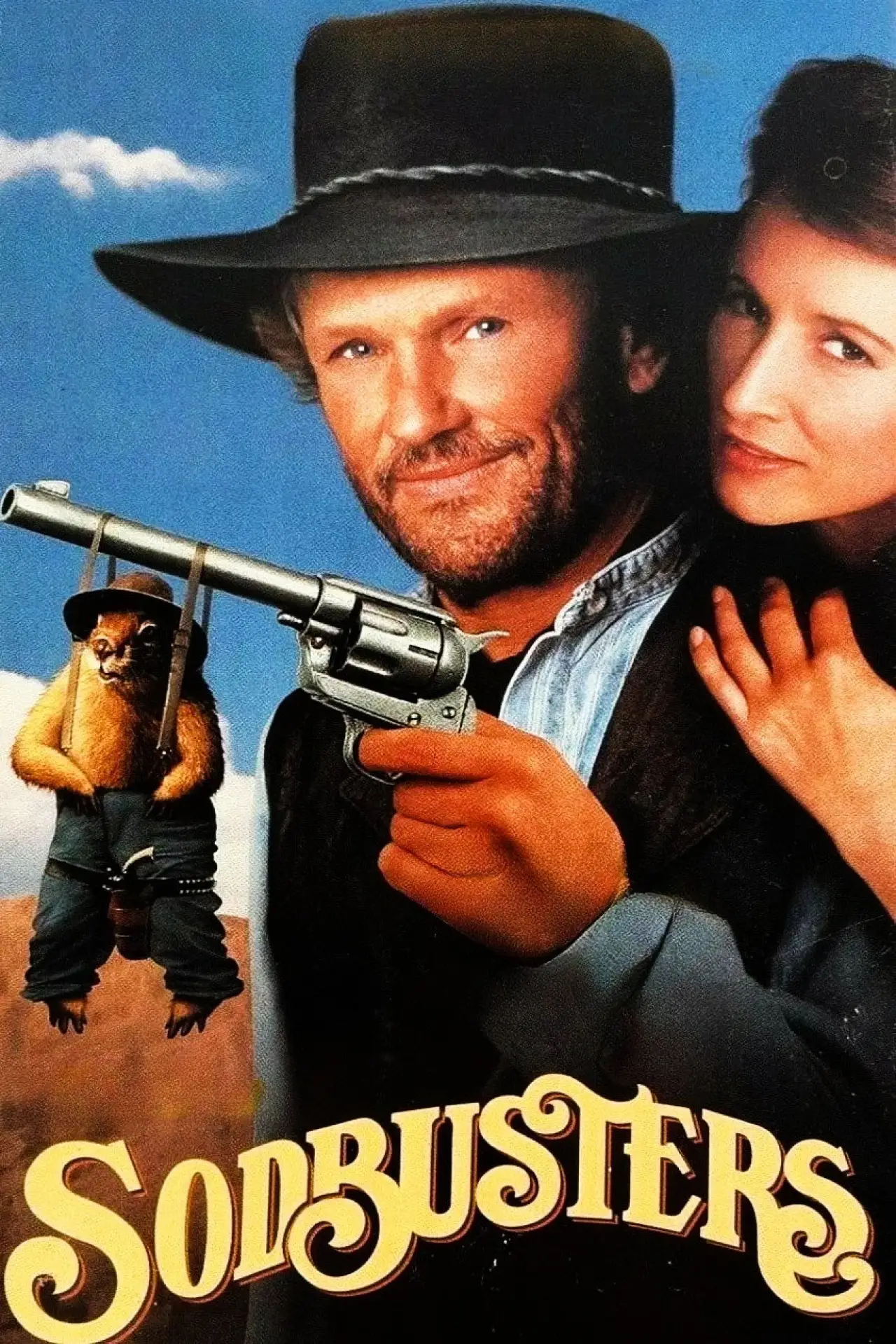 Plakat filmowy "Sodbusters"