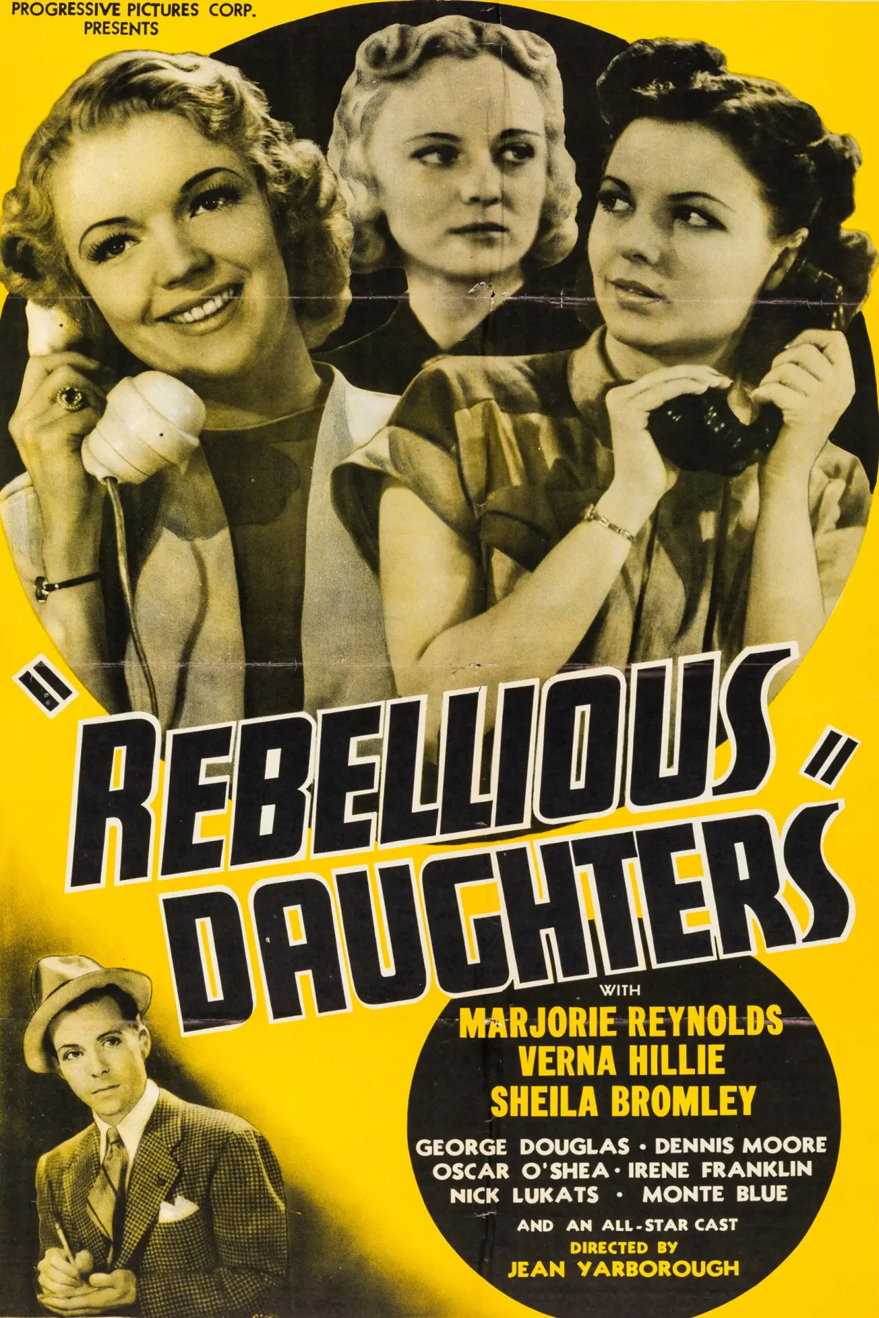 Plakat filmowy "Rebellious Daughters"