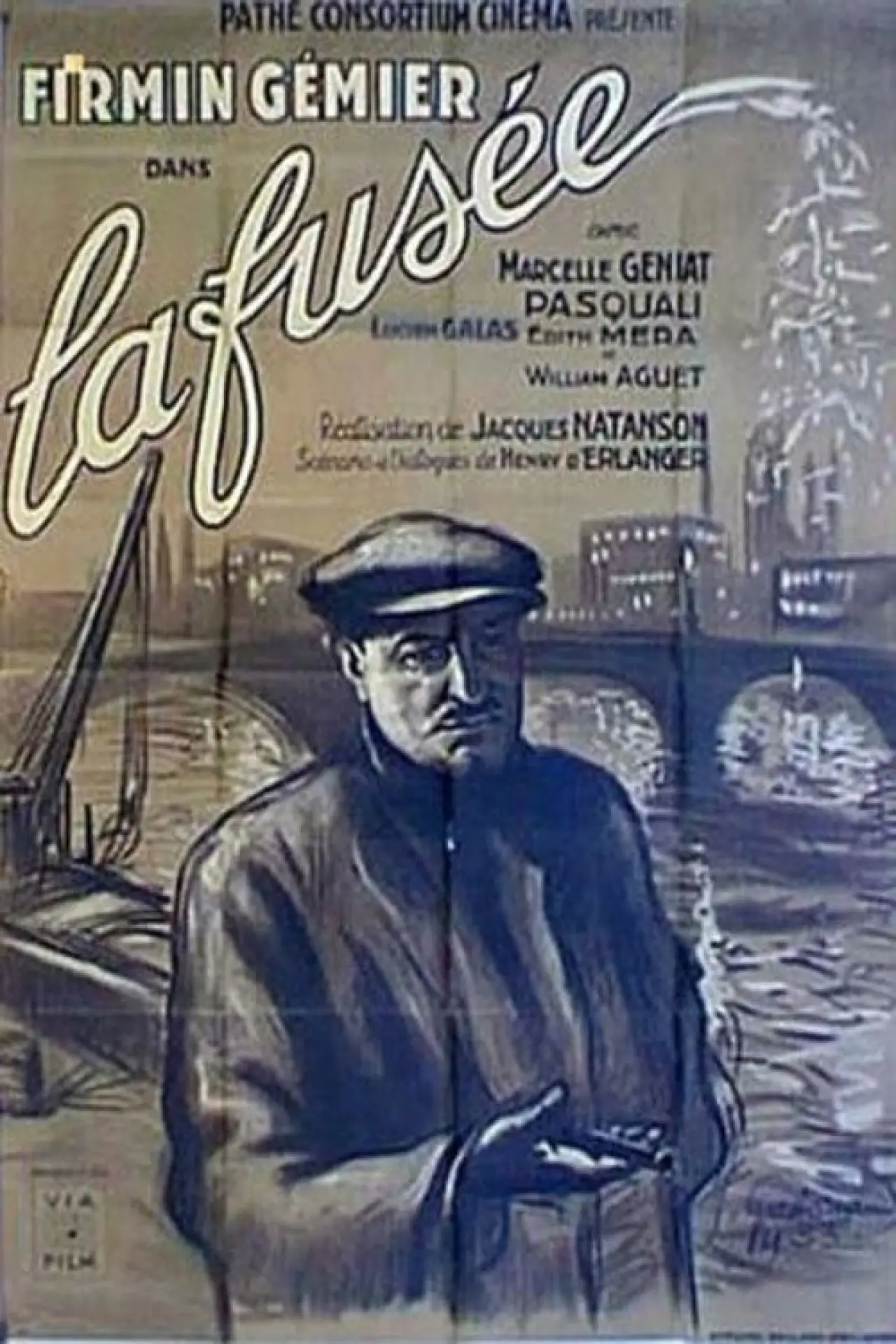 Plakat filmowy "La fusée"