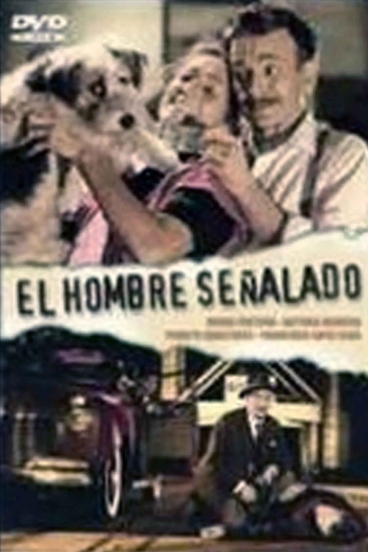 Plakat filmowy "El hombre señalado"