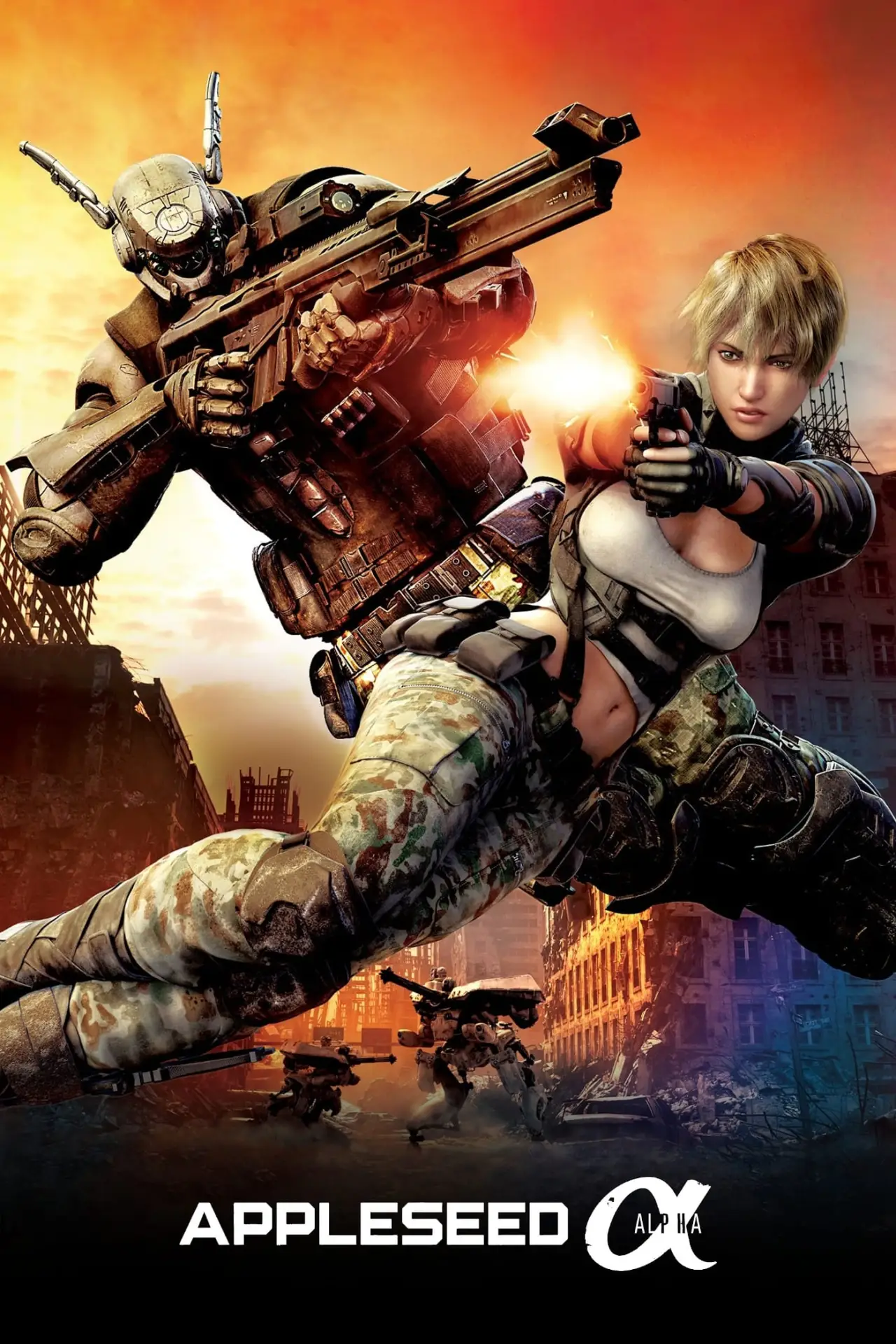 Plakat filmowy "Appleseed Alpha"