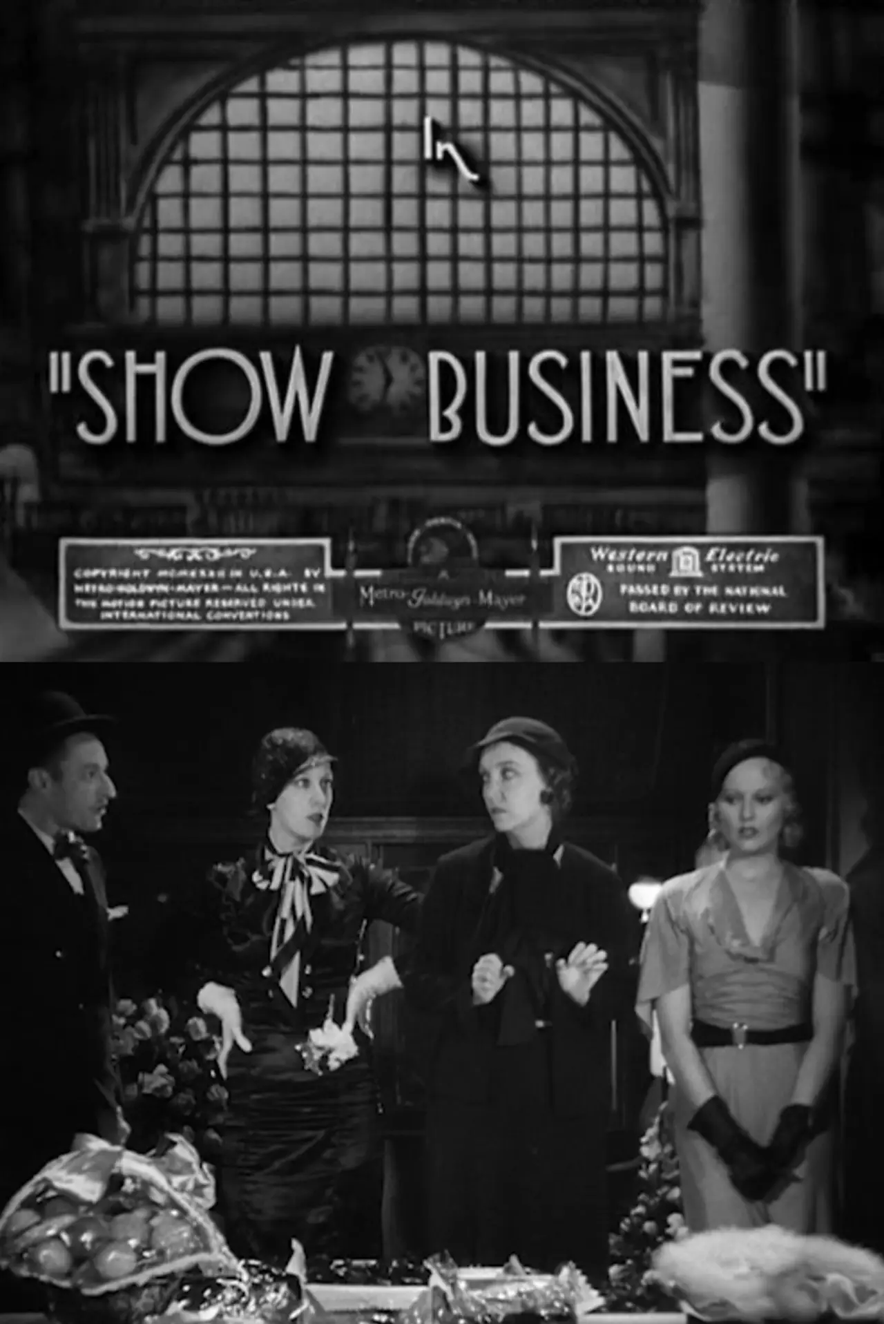 Plakat filmowy "Show Business"
