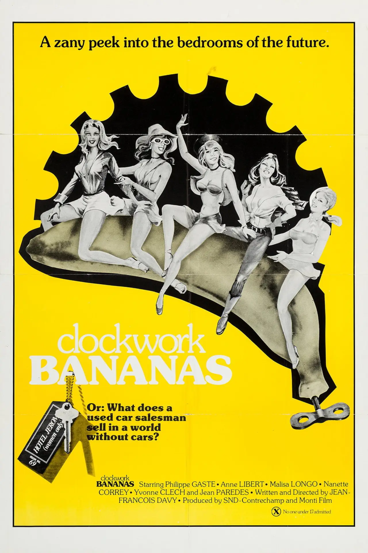Plakat filmowy "Clockwork Banana"