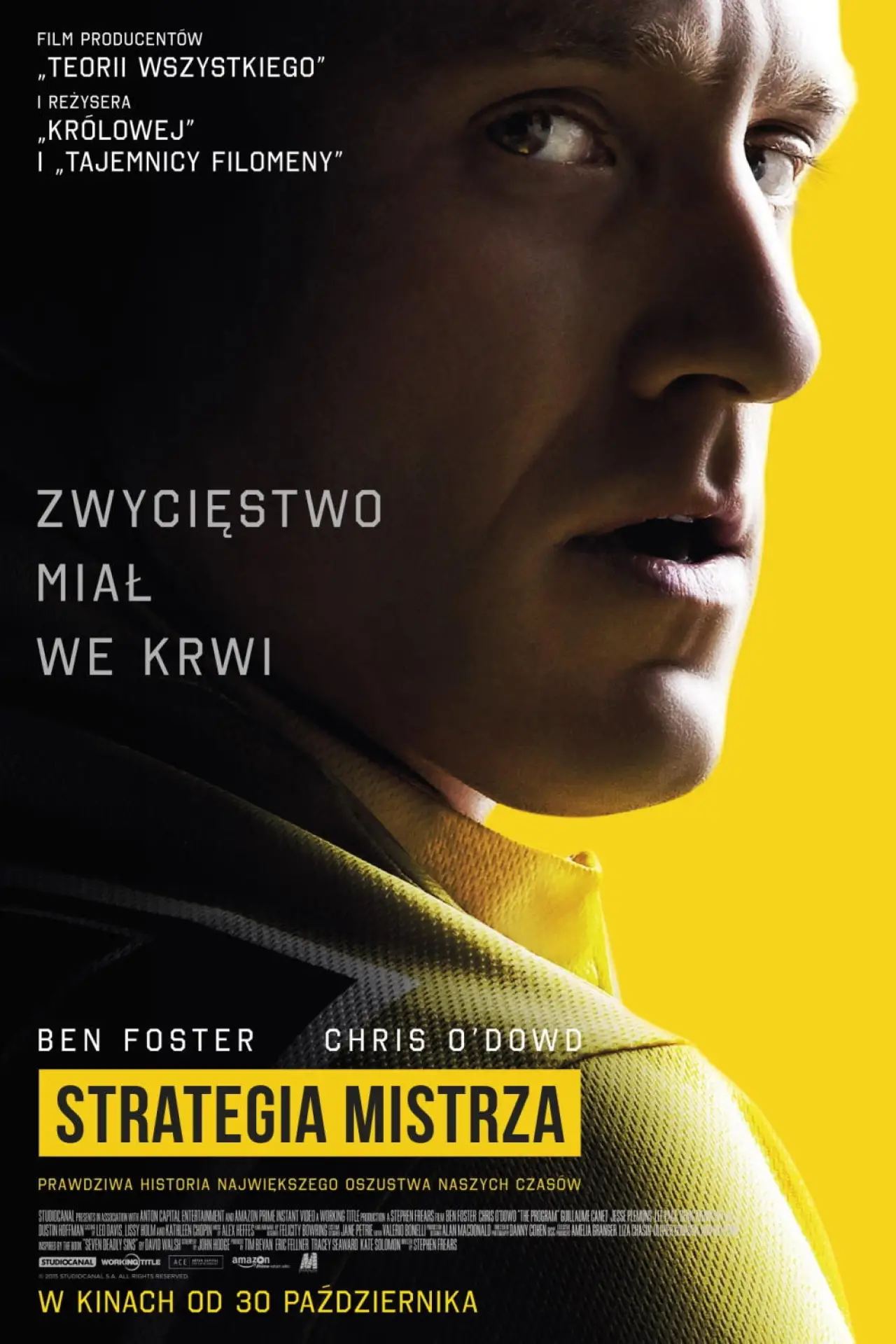 Plakat filmowy "Strategia mistrza"