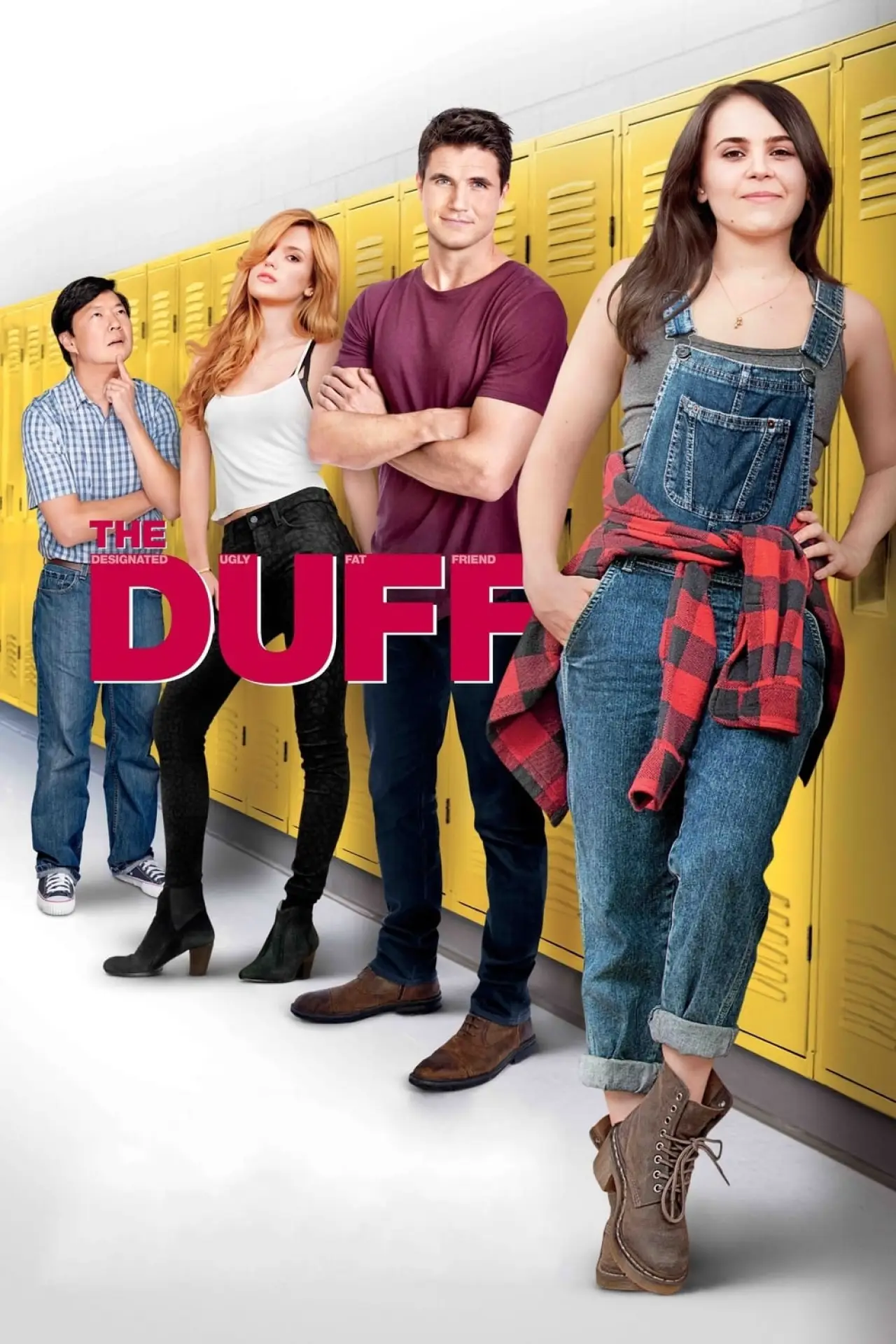 Plakat filmowy "THE DUFF [#ta brzydka i gruba]"