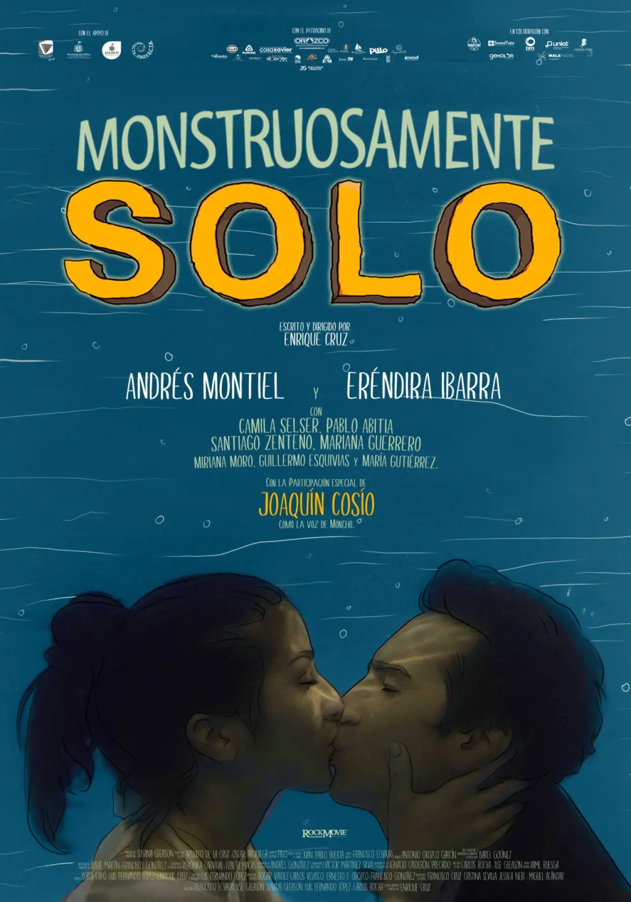 Plakat filmowy "Monstruosamente Solo"