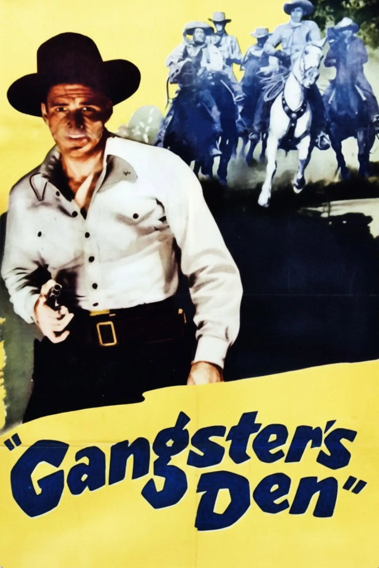 Plakat filmowy "Gangster