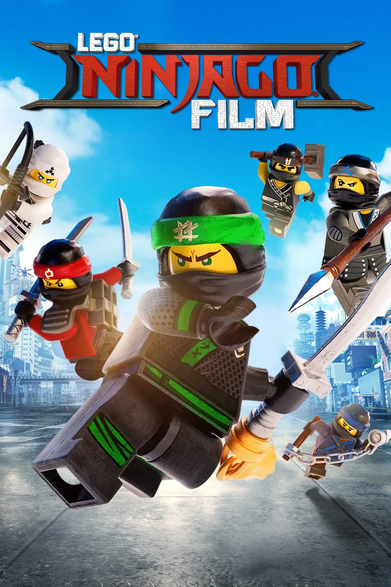 Plakat filmowy "LEGO® Ninjago: Film"