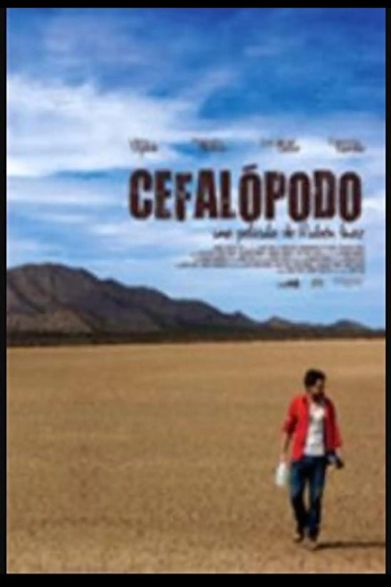 Plakat filmowy "Cefalópodo"