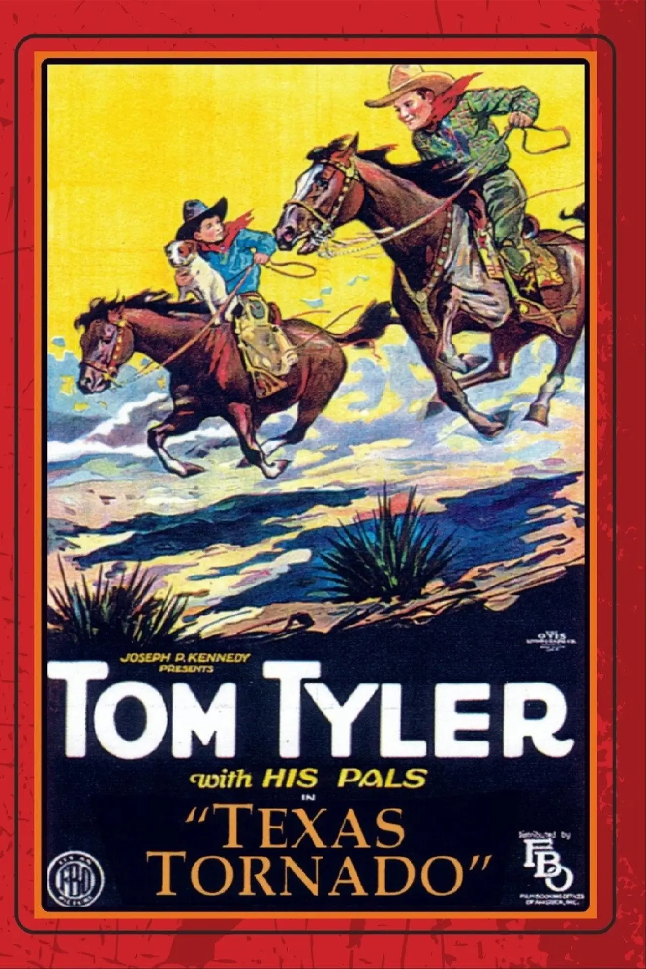 Plakat filmowy "Texas Tornado"
