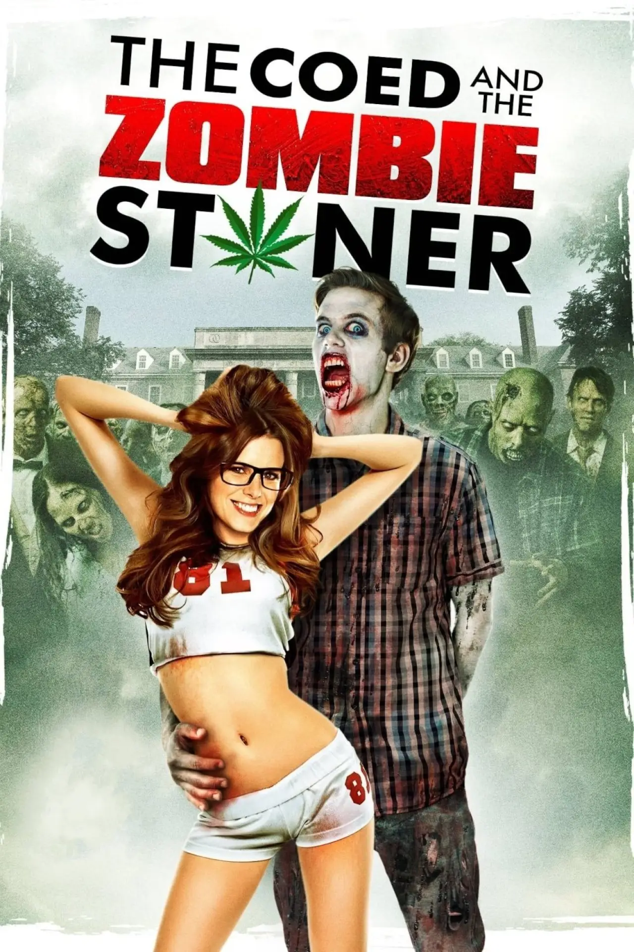 Plakat filmowy "The Coed and the Zombie Stoner"