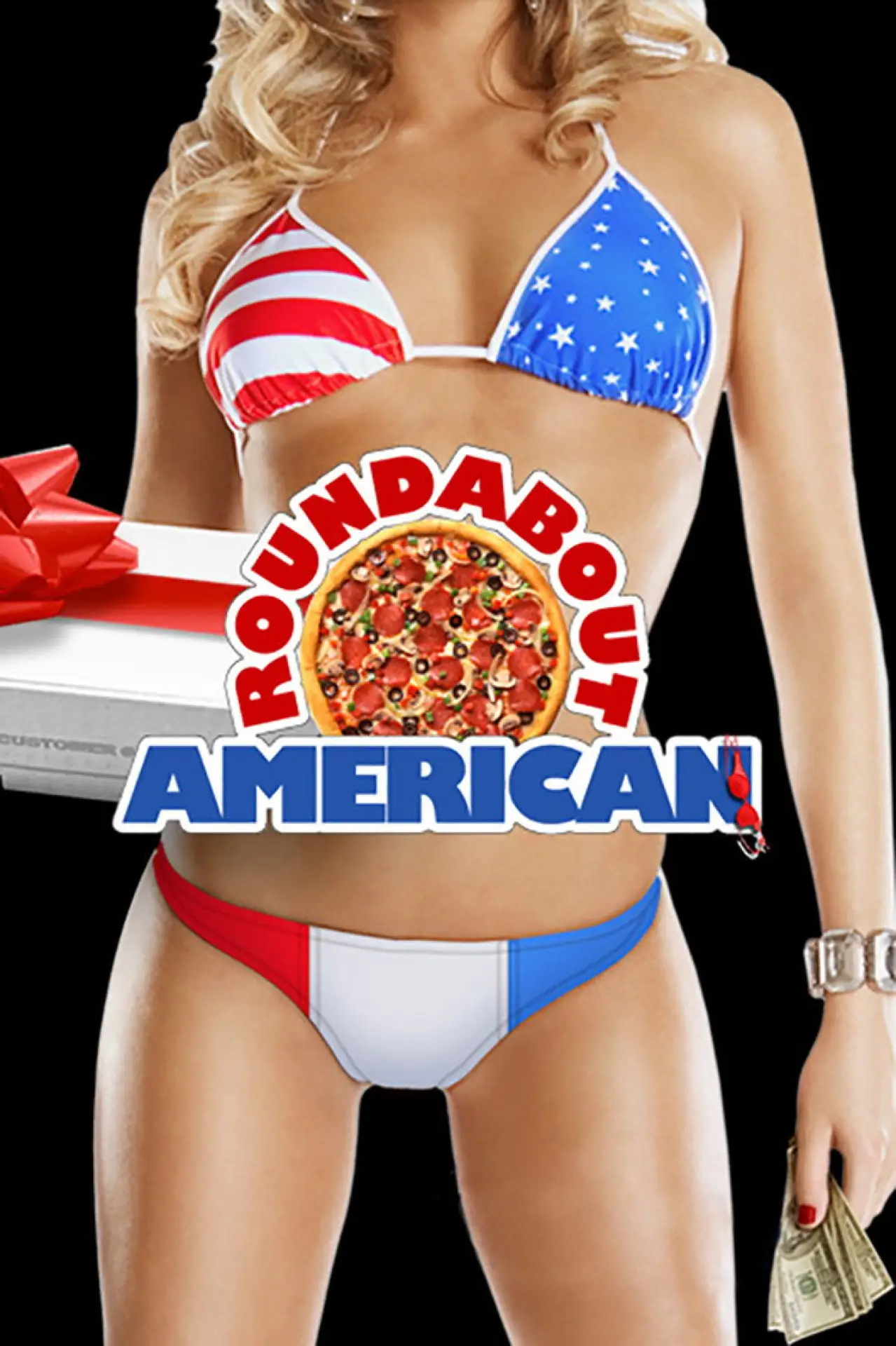 Plakat filmowy "Roundabout American"