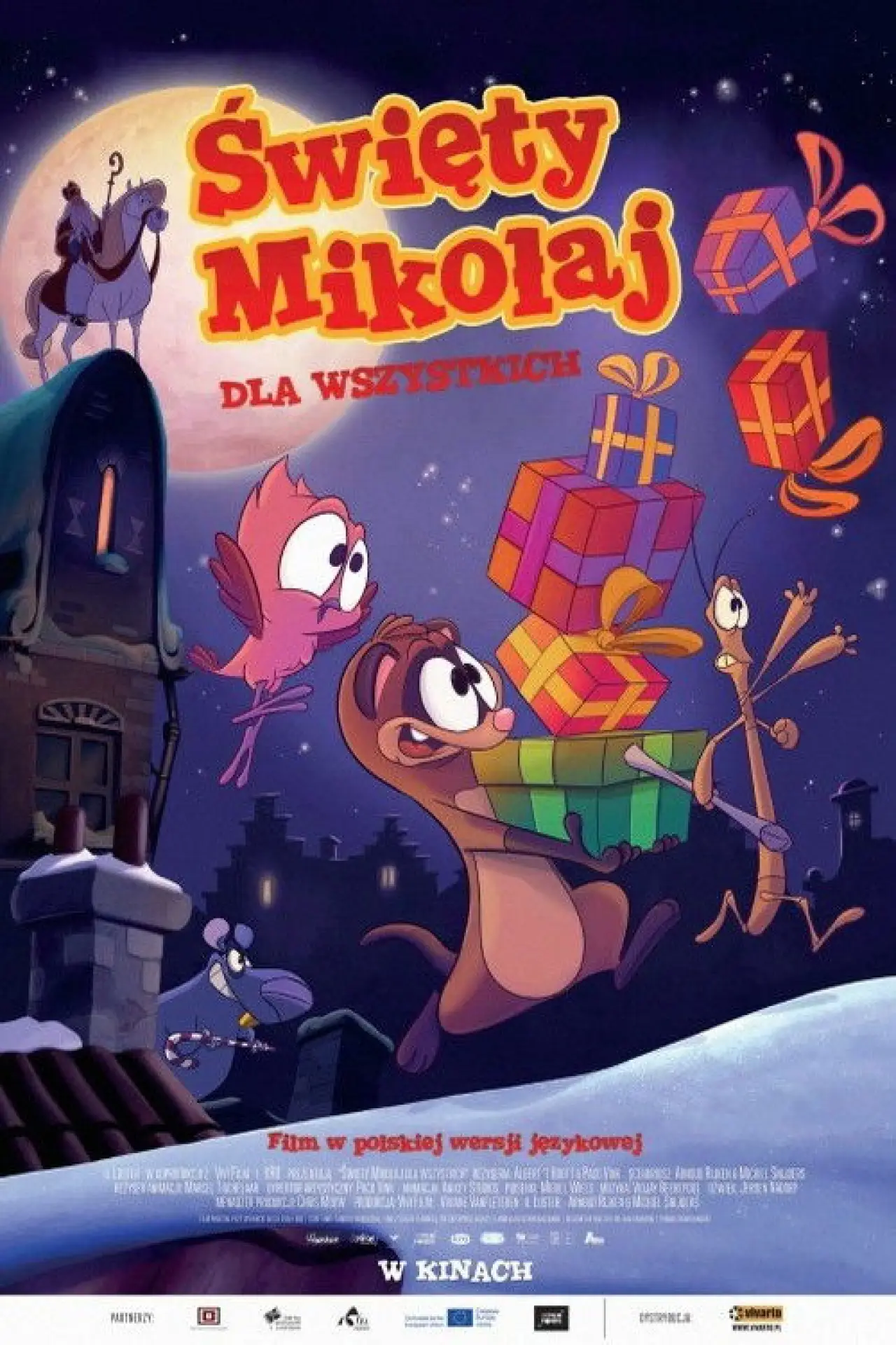 Plakat filmowy "Święty Mikołaj dla wszystkich"