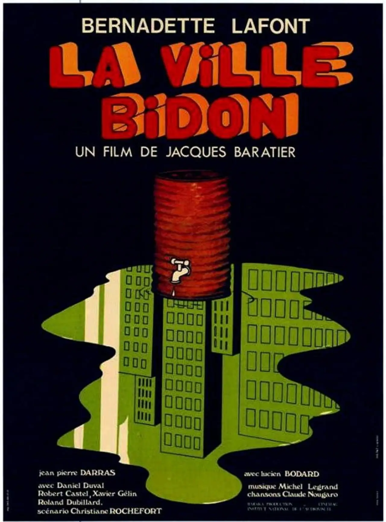 Plakat filmowy "La Décharge"