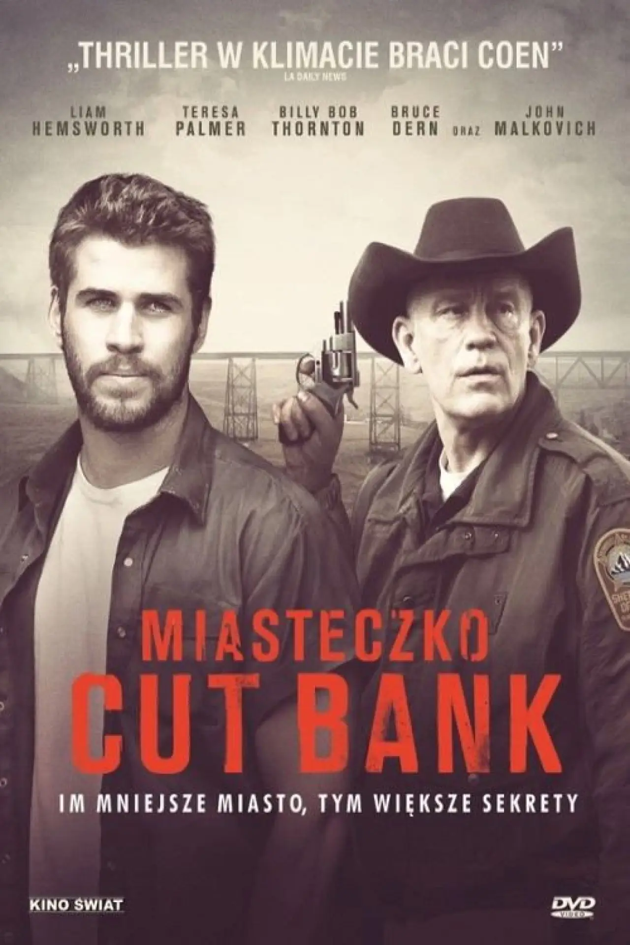 Plakat filmowy "Miasteczko Cut Bank"