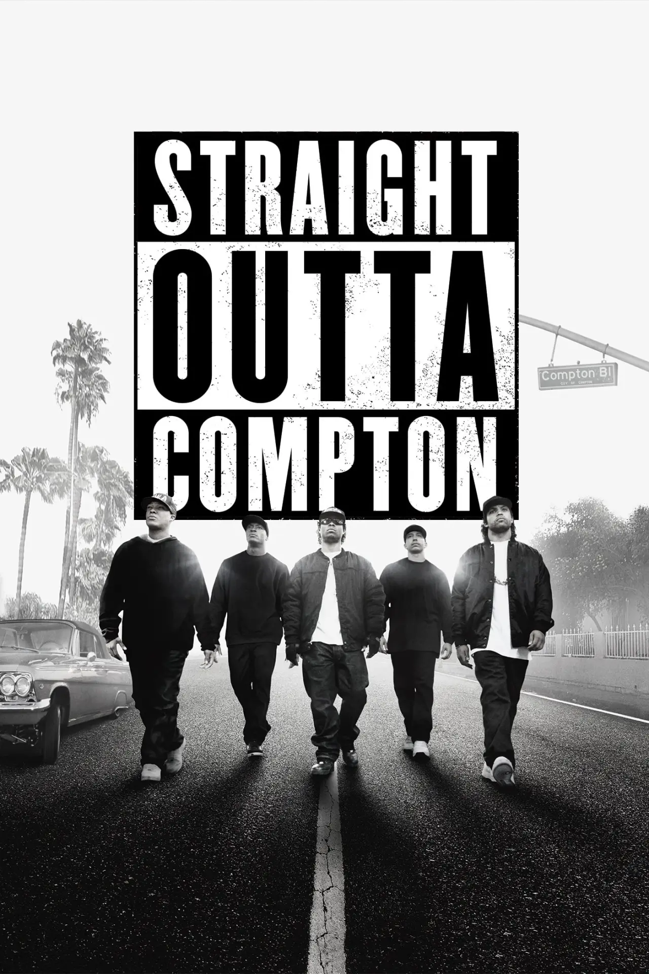 Plakat filmowy "Prosto z Compton"