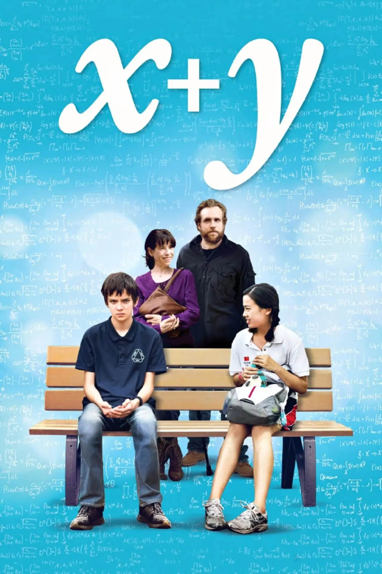 Plakat filmowy "X+Y"
