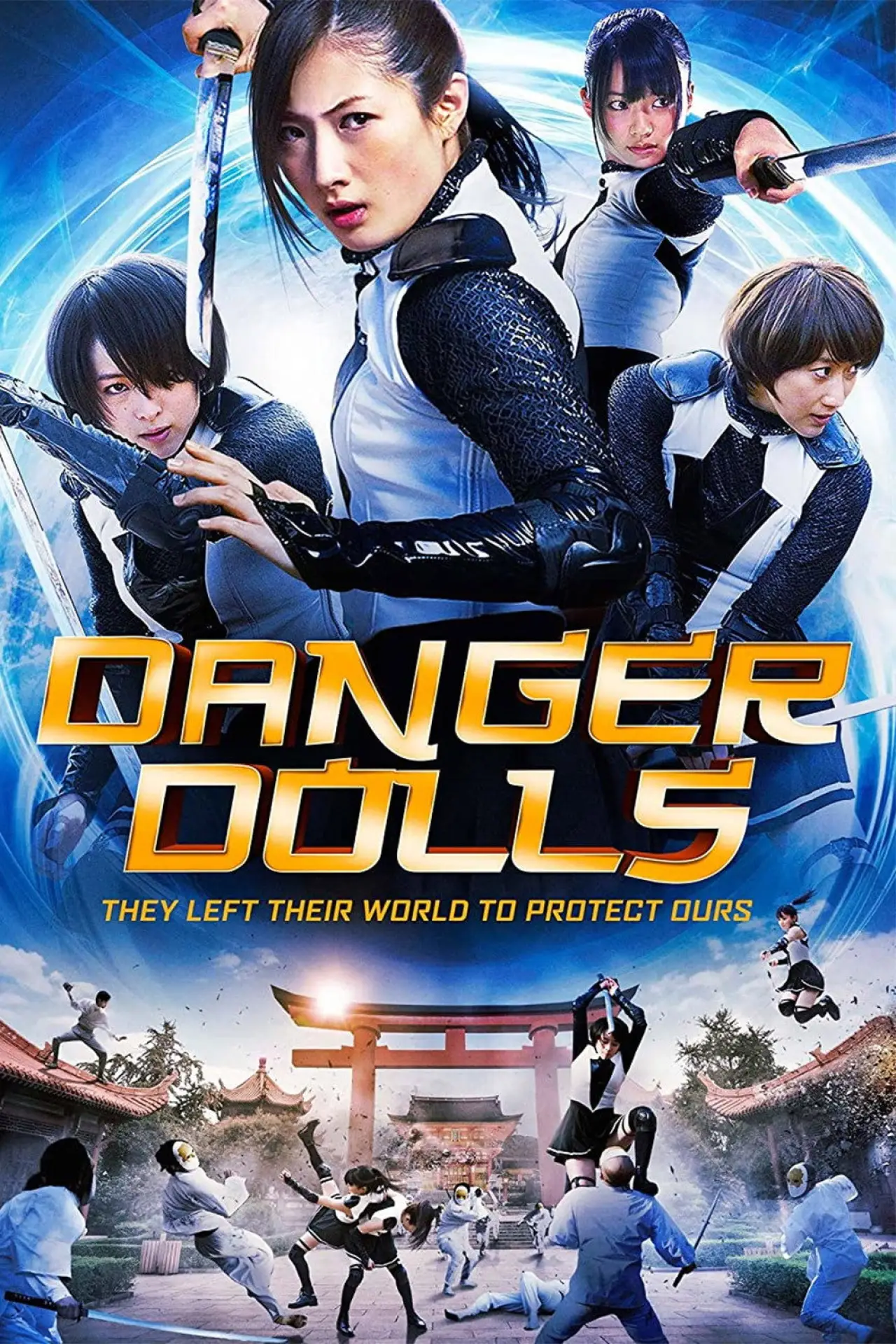 Plakat filmowy "少女は異世界で戦った"