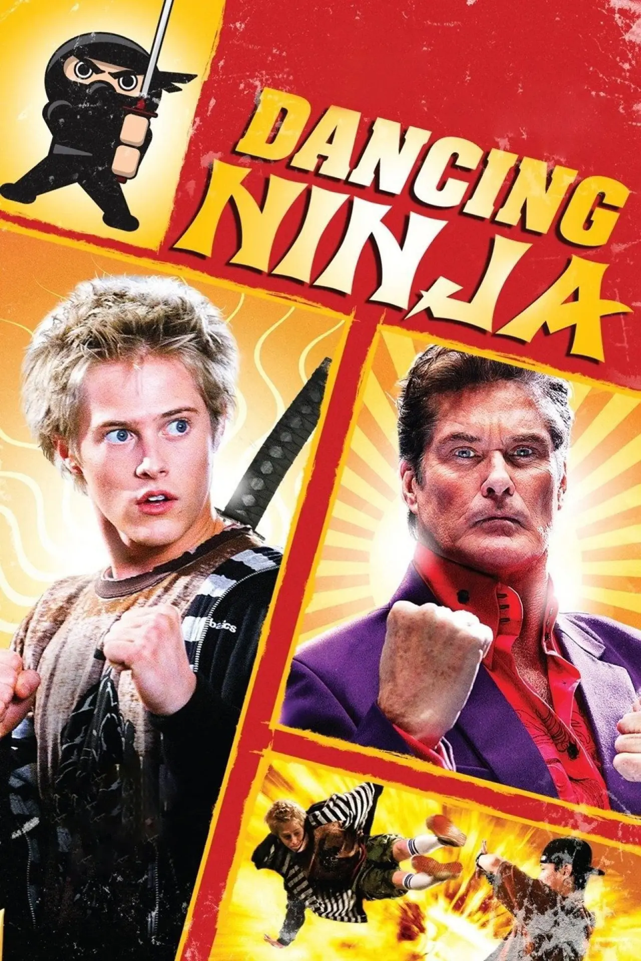 Plakat filmowy "Dancing Ninja"