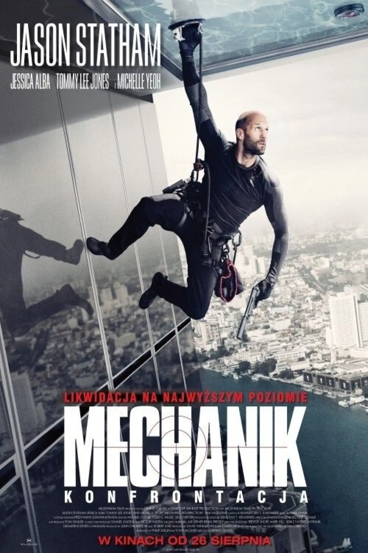 Plakat filmowy "Mechanik: Konfrontacja"