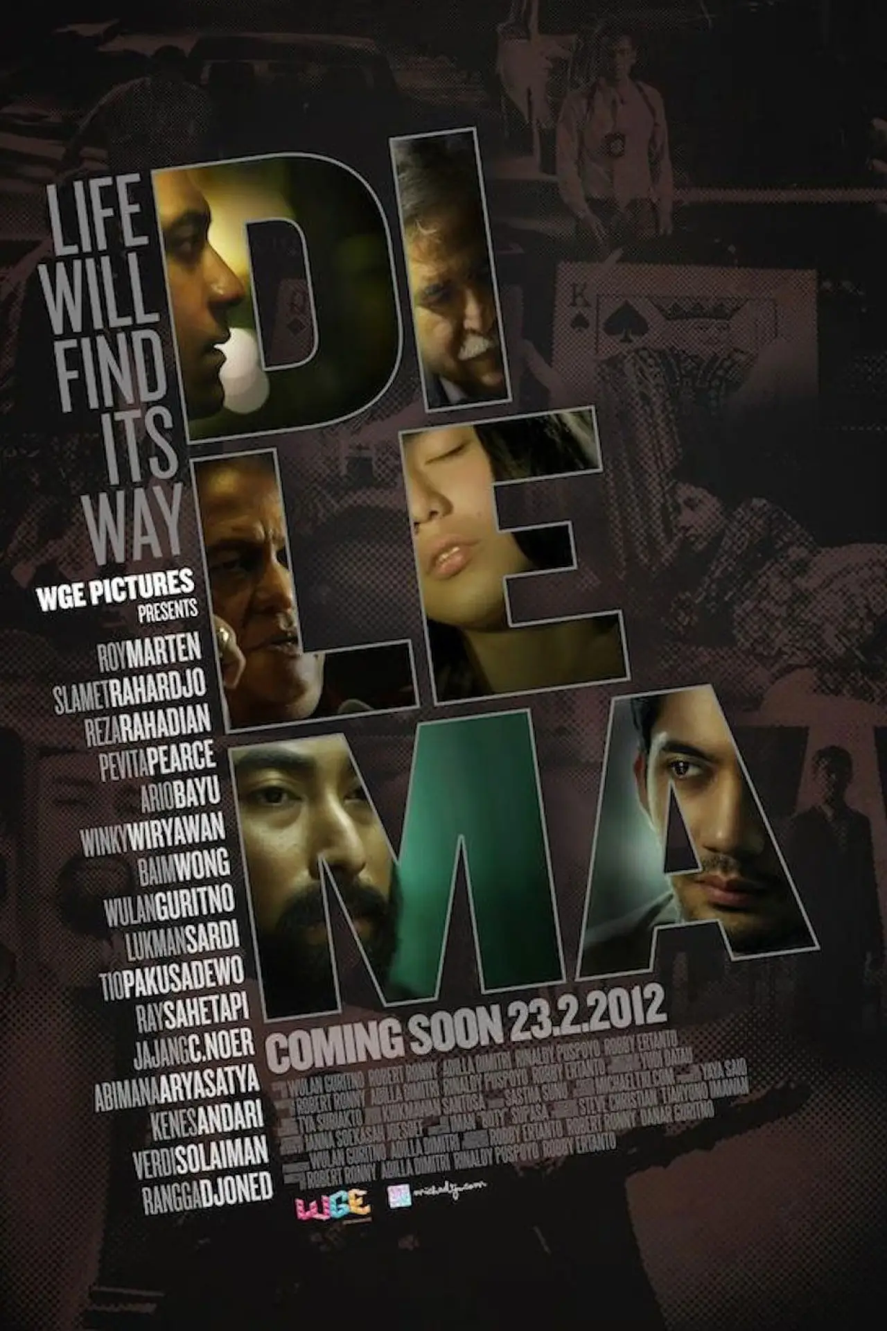 Plakat filmowy "Dilema"