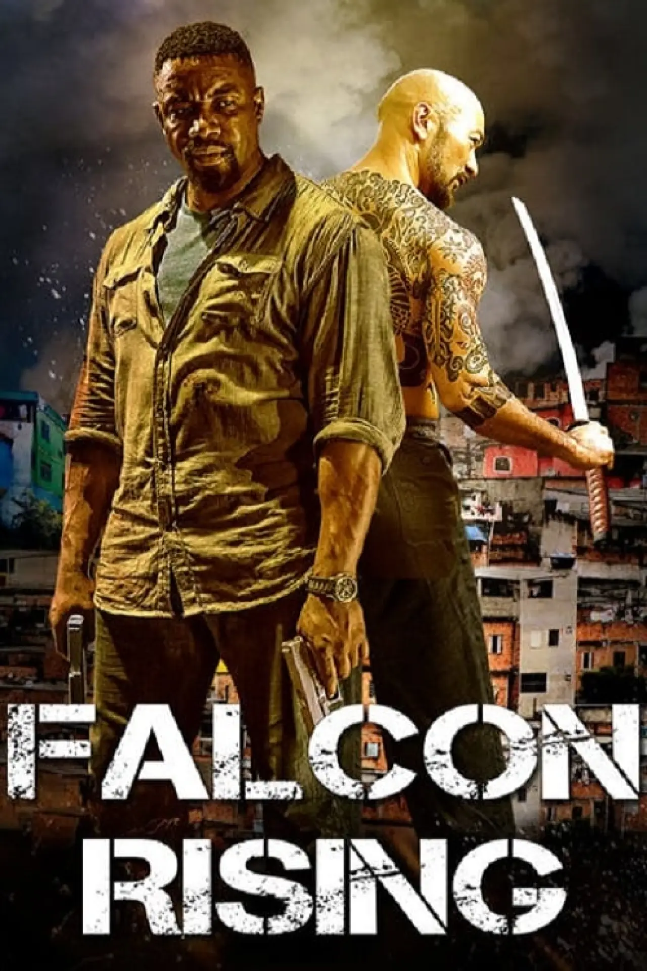Plakat filmowy "Falcon Rising"
