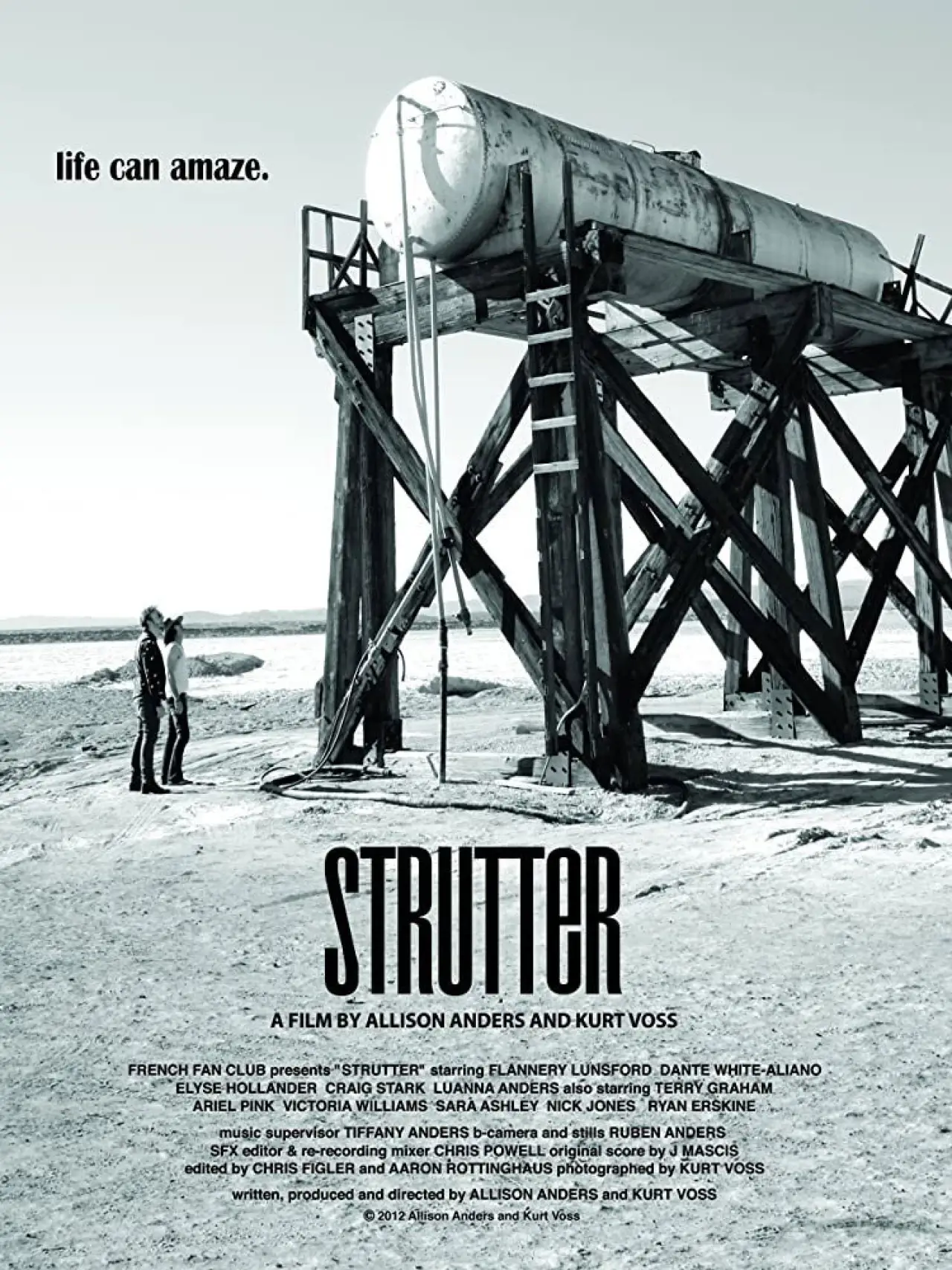 Plakat filmowy "Strutter"