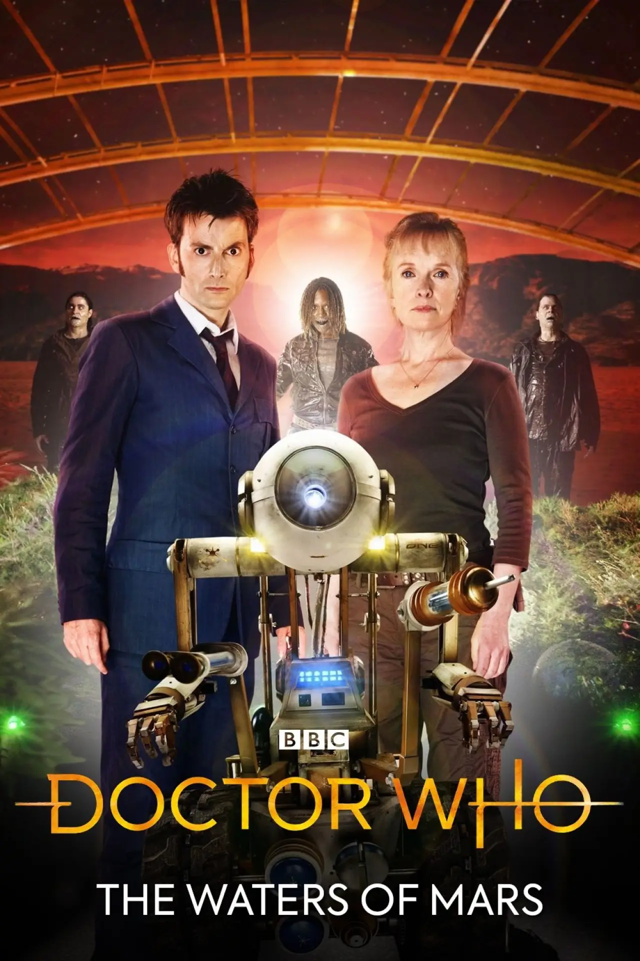 Plakat filmowy "Doctor Who: Wody Marsa"