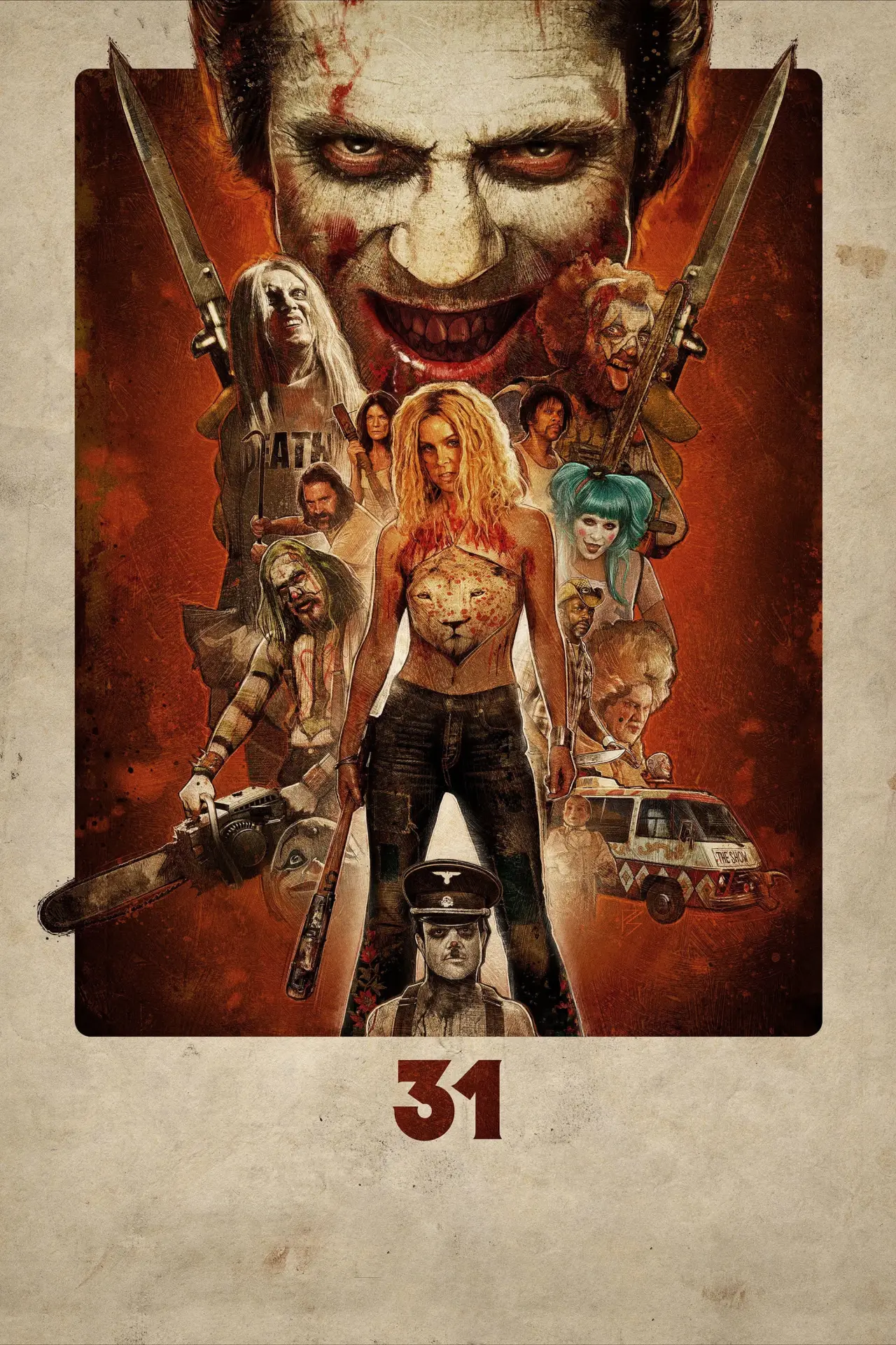 Plakat filmowy "31"