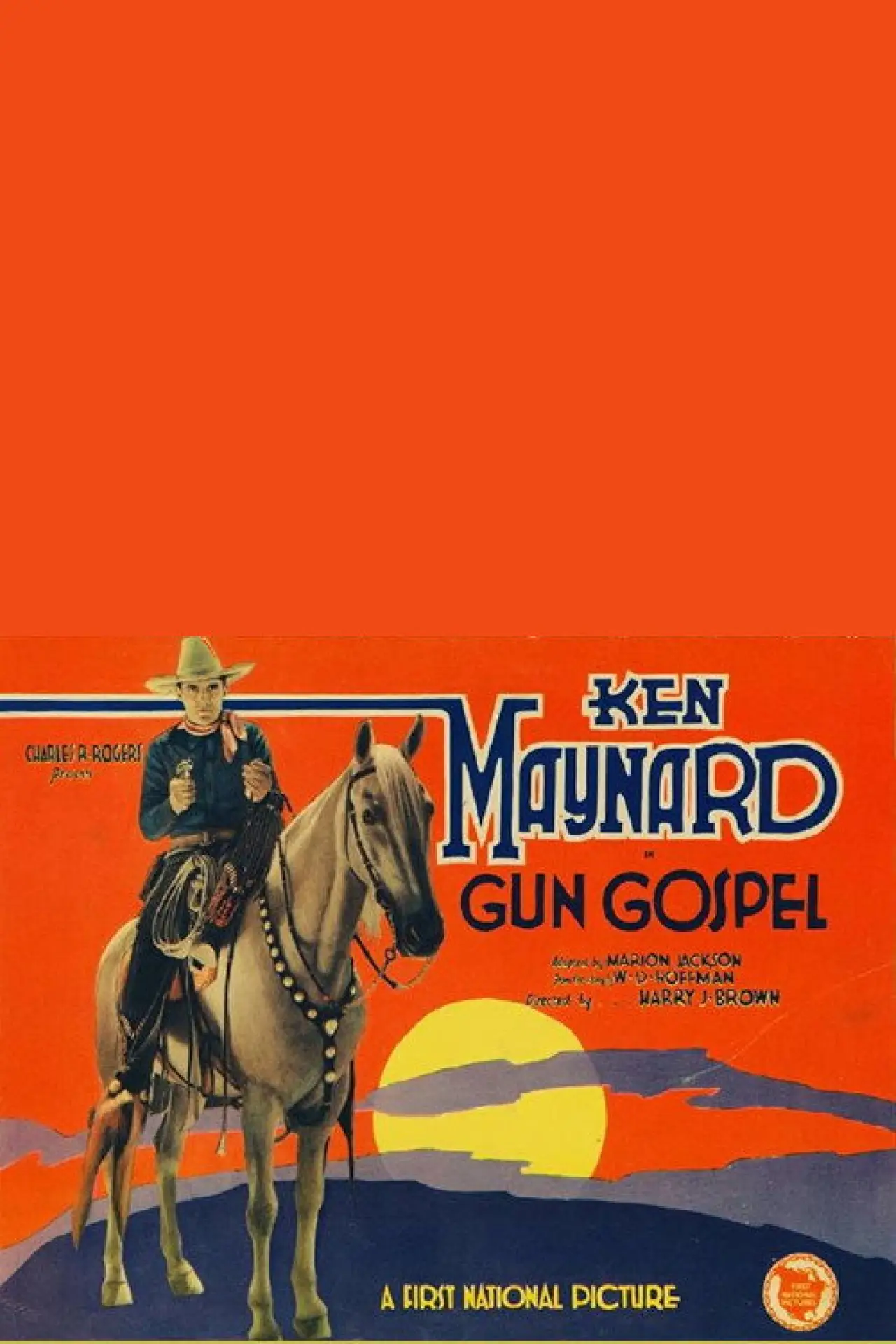 Plakat filmowy "Gun Gospel"