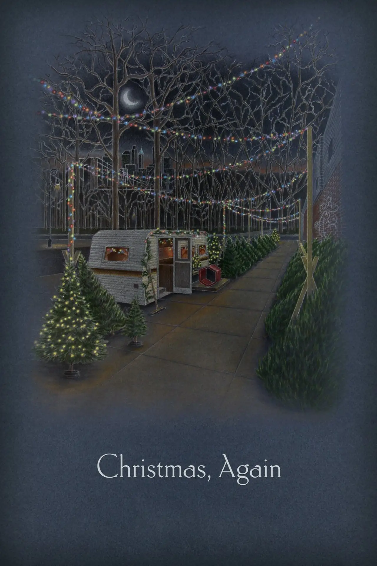 Plakat filmowy "Christmas, Again"