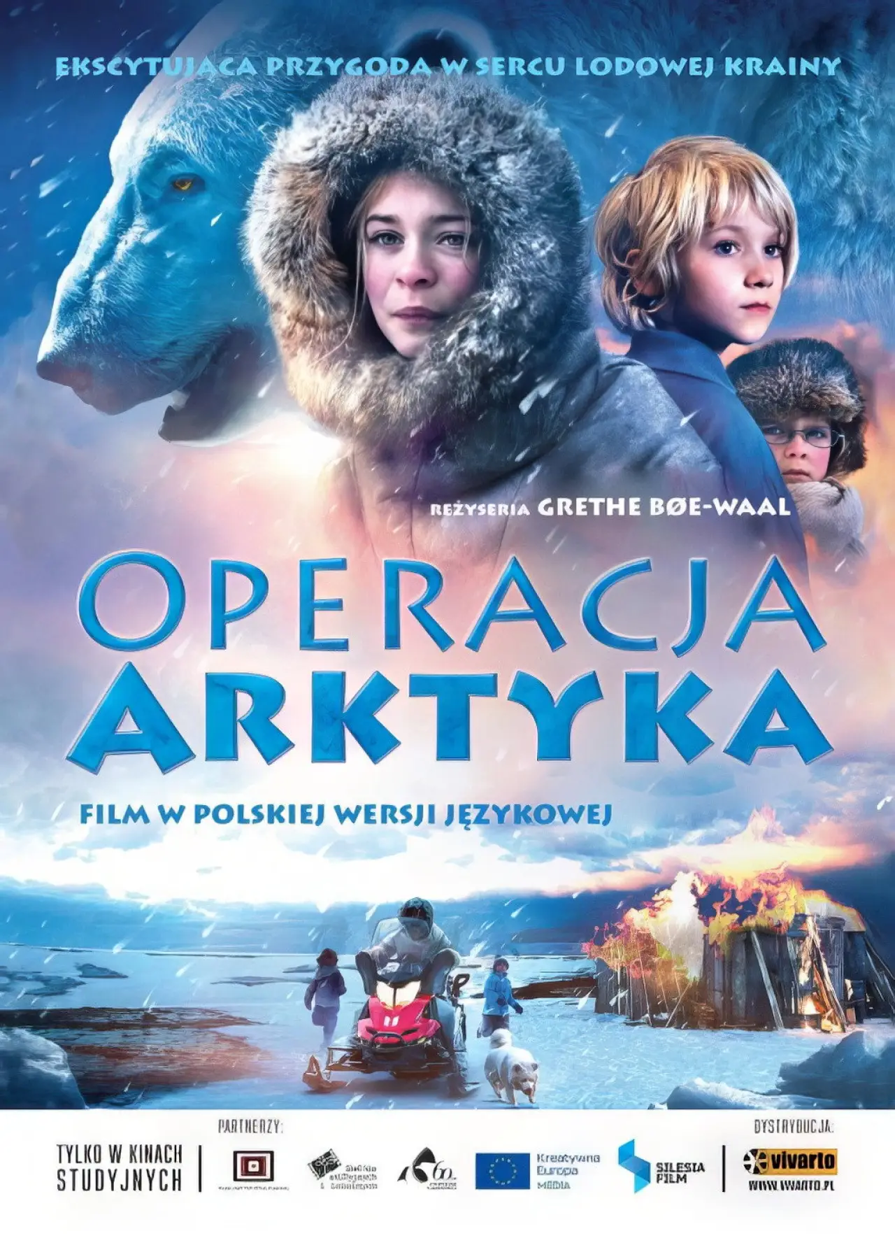 Plakat filmowy "Operacja Arktyka"